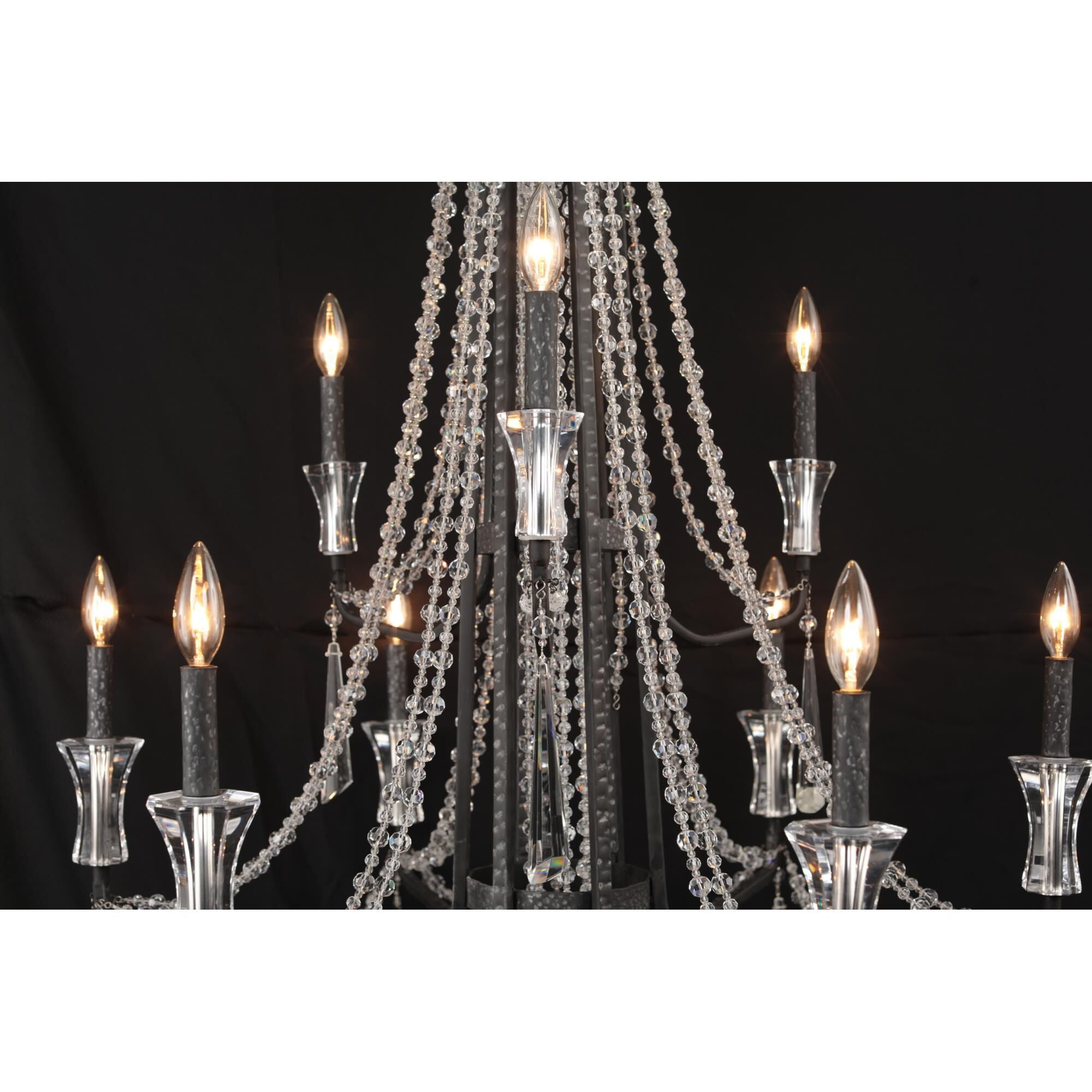 Varaluz Barcelona 34 Inch 9 Light Chandelier Cp41892