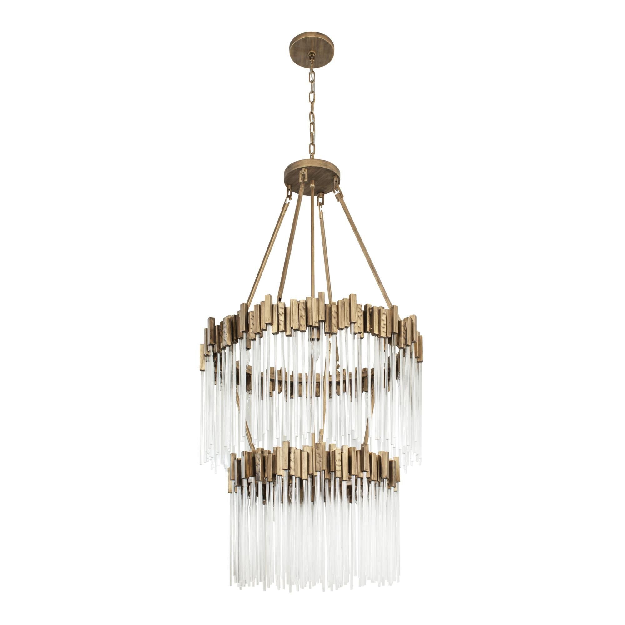 Varaluz Matrix 30 Inch 14 Light Chandelier Cp441068