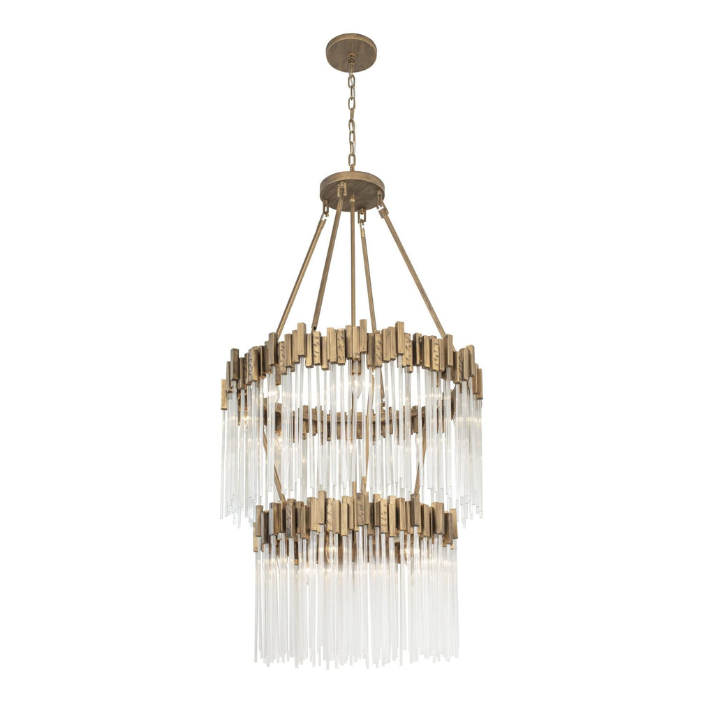 Varaluz Matrix 30 Inch 14 Light Chandelier Cp441068