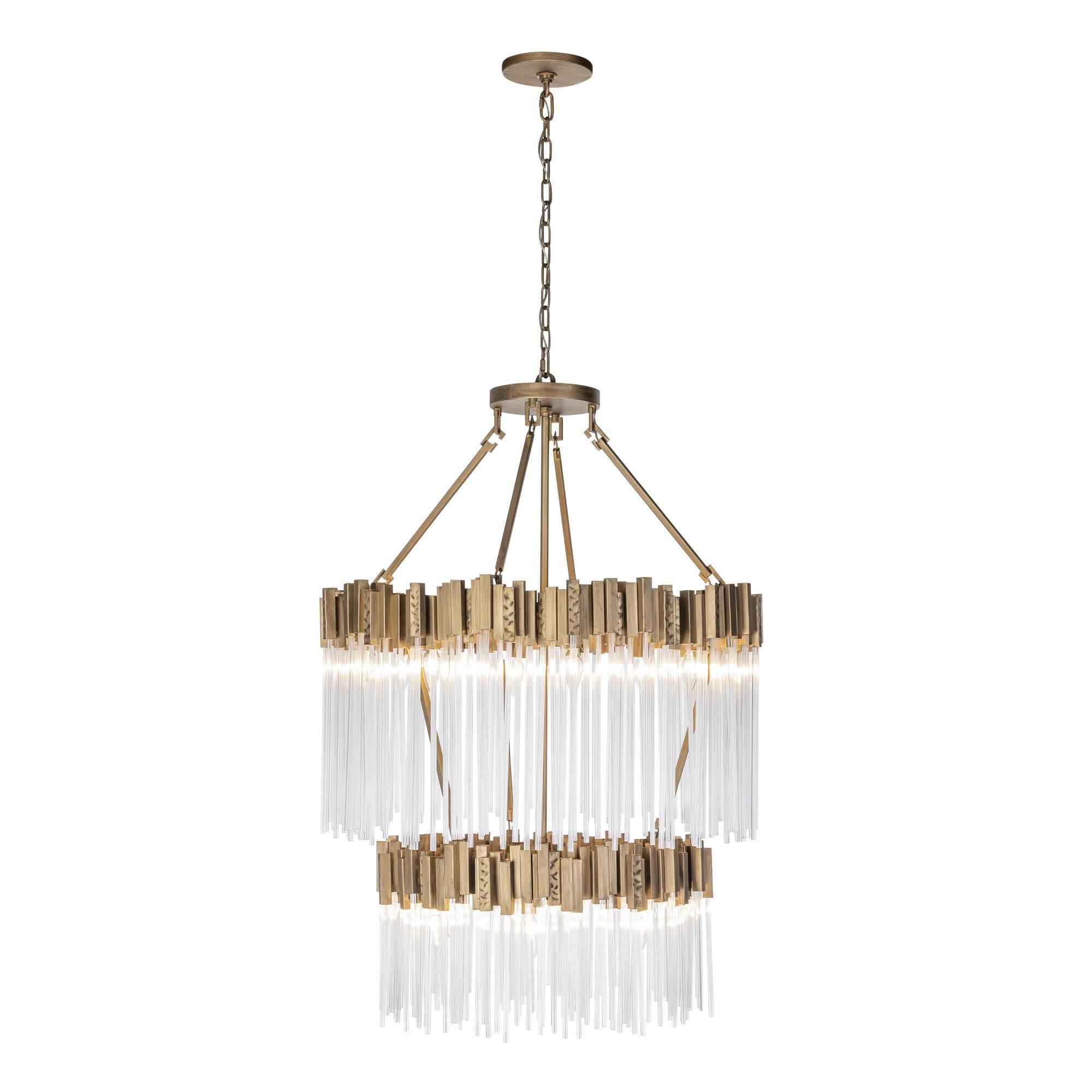 Varaluz Matrix 30 Inch 14 Light Chandelier Cp441068