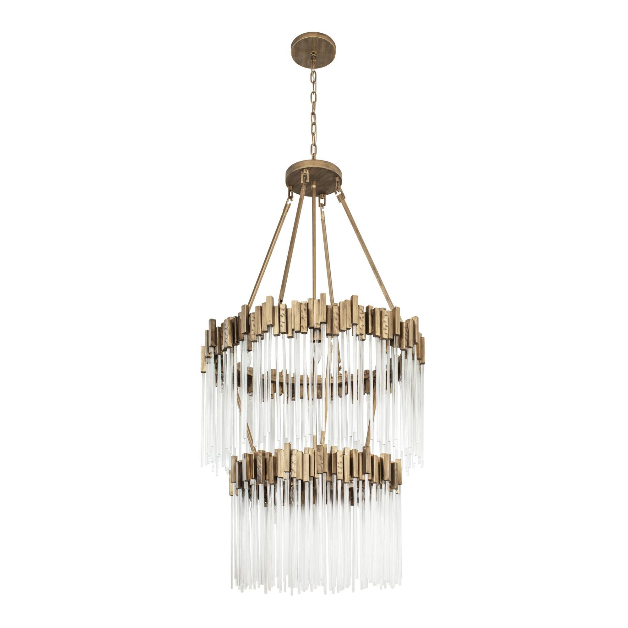 Varaluz Matrix 30 Inch 14 Light Chandelier Cp441068