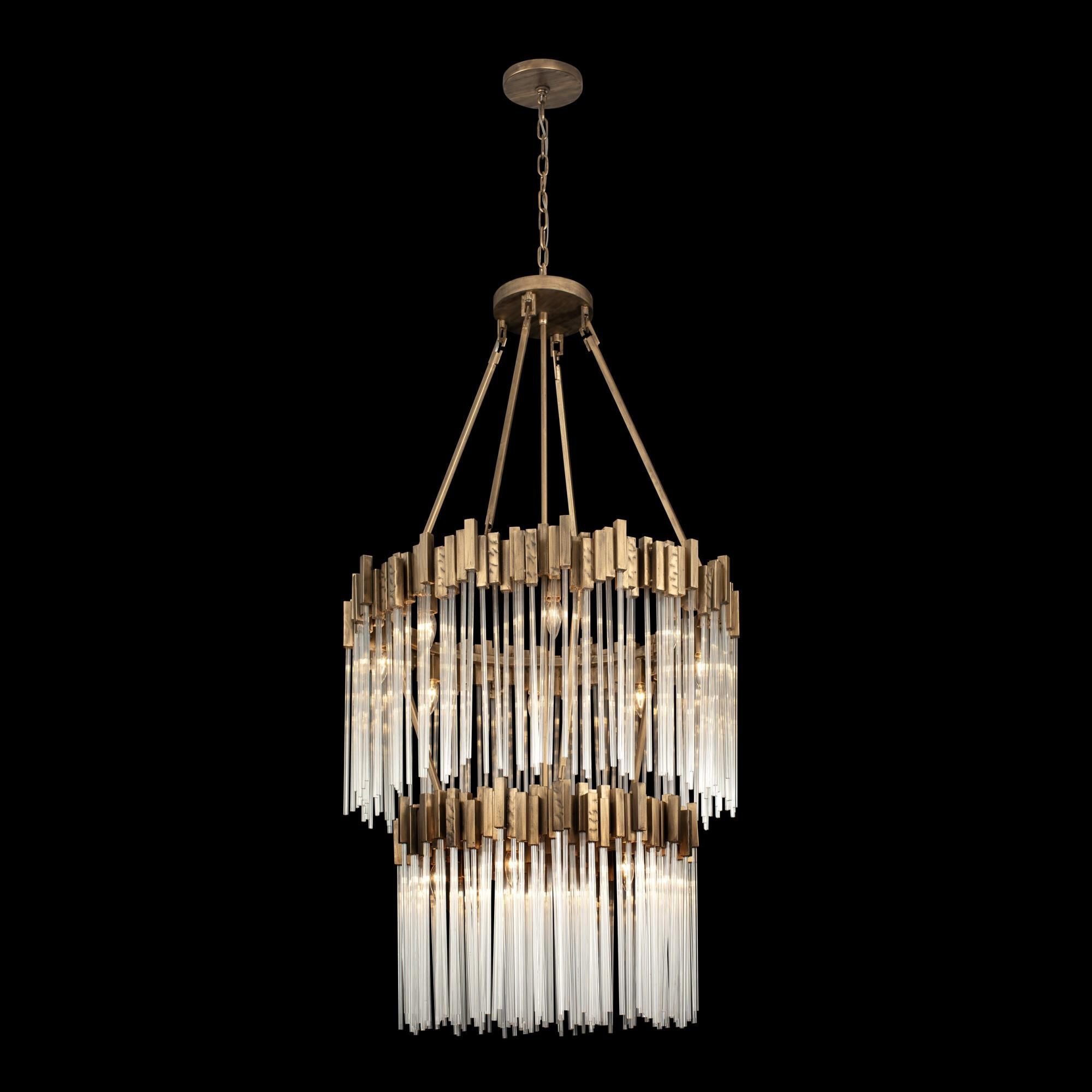Varaluz Matrix 30 Inch 14 Light Chandelier Cp441068