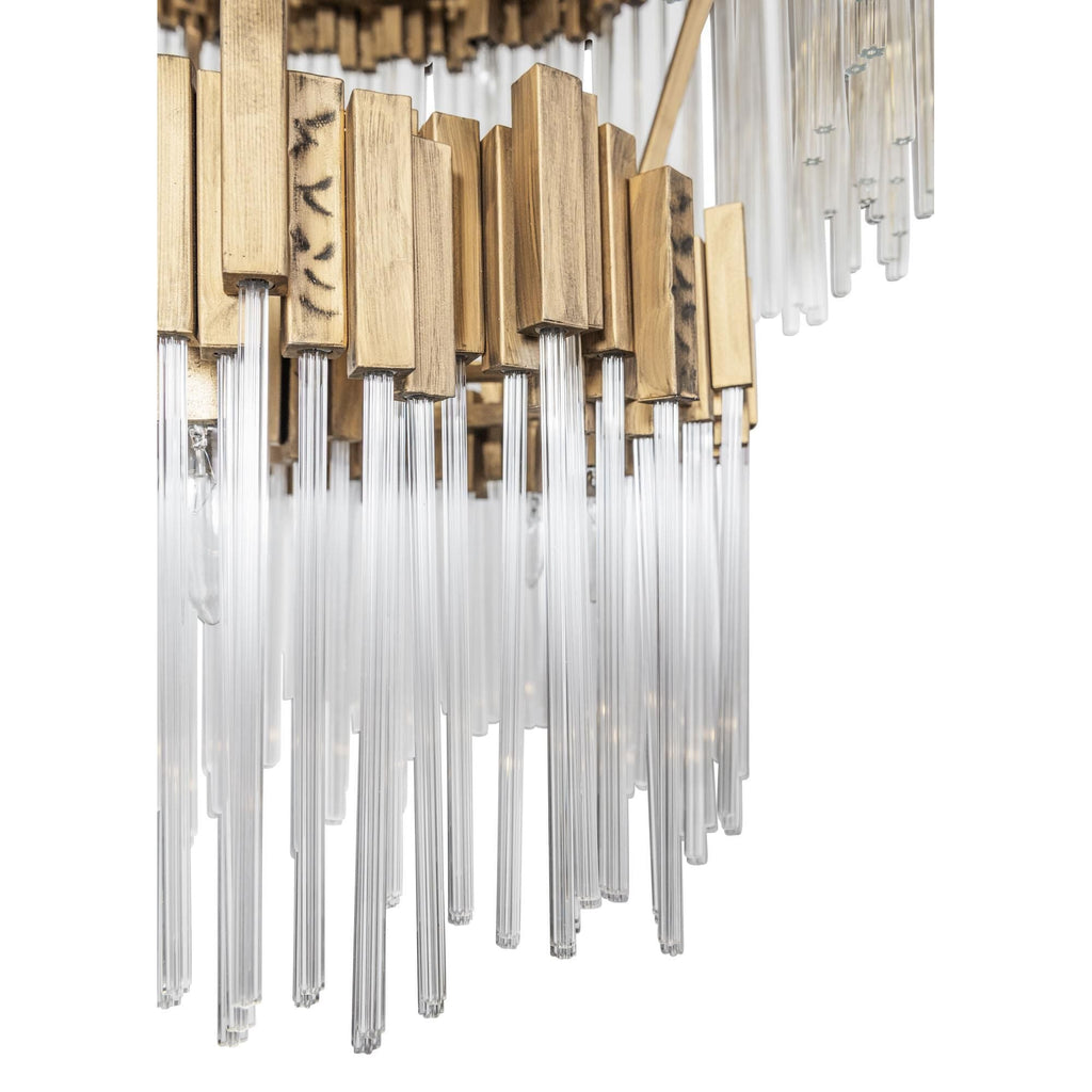 Varaluz Matrix 30 Inch 14 Light Chandelier Cp441068