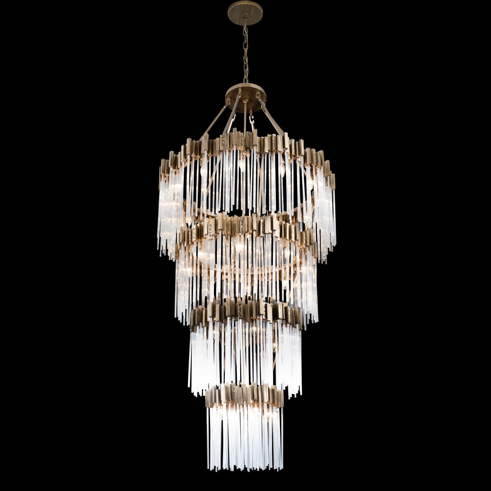 Varaluz Matrix 40 Inch 30 Light Chandelier Cp380492