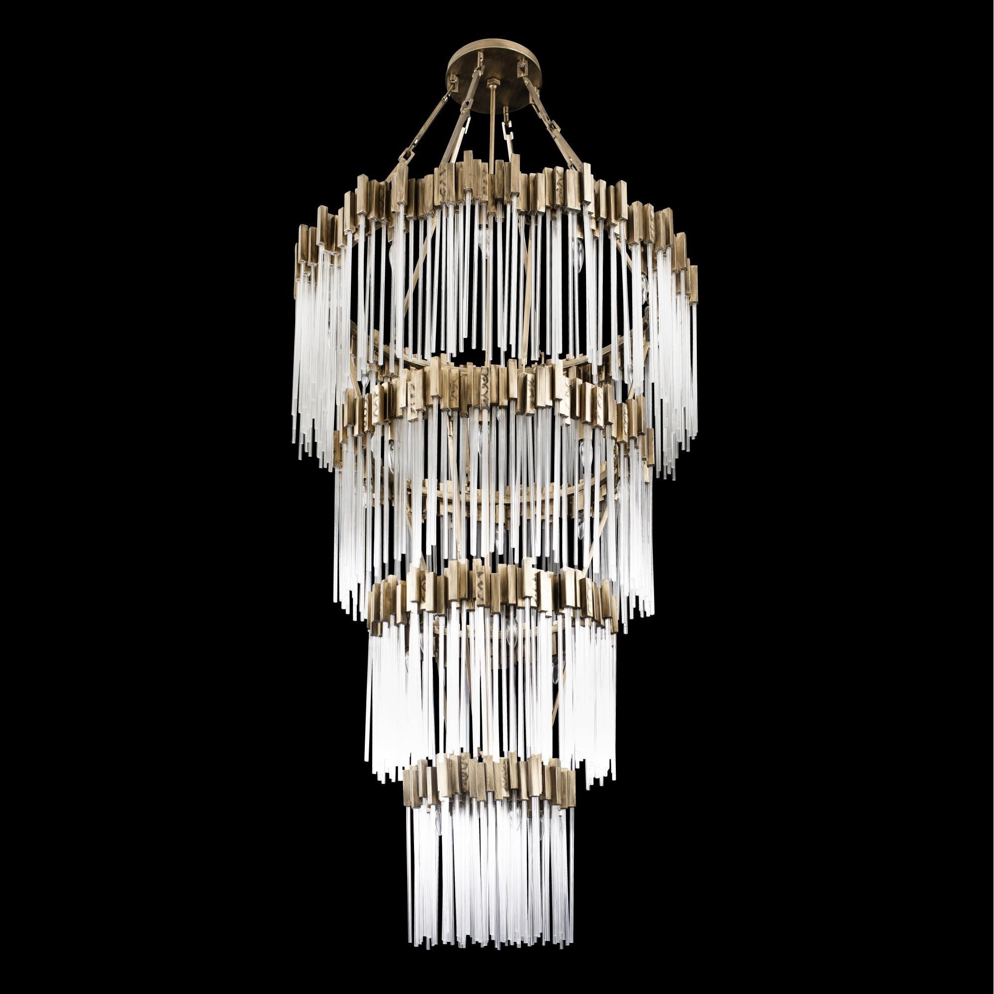 Varaluz Matrix 40 Inch 30 Light Chandelier Cp380492