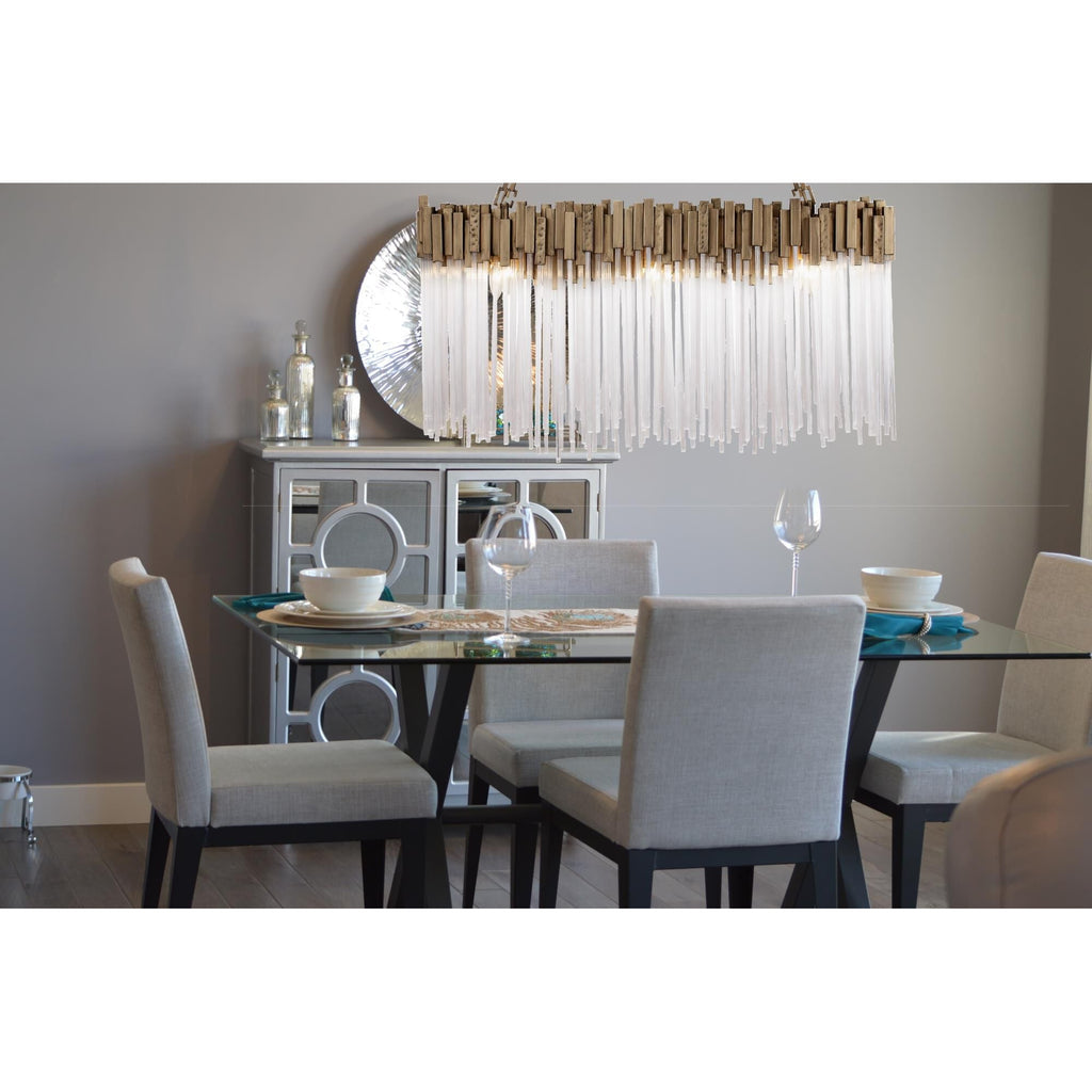 Varaluz Matrix 36 Inch 6 Light Linear Suspension Light Cp48610