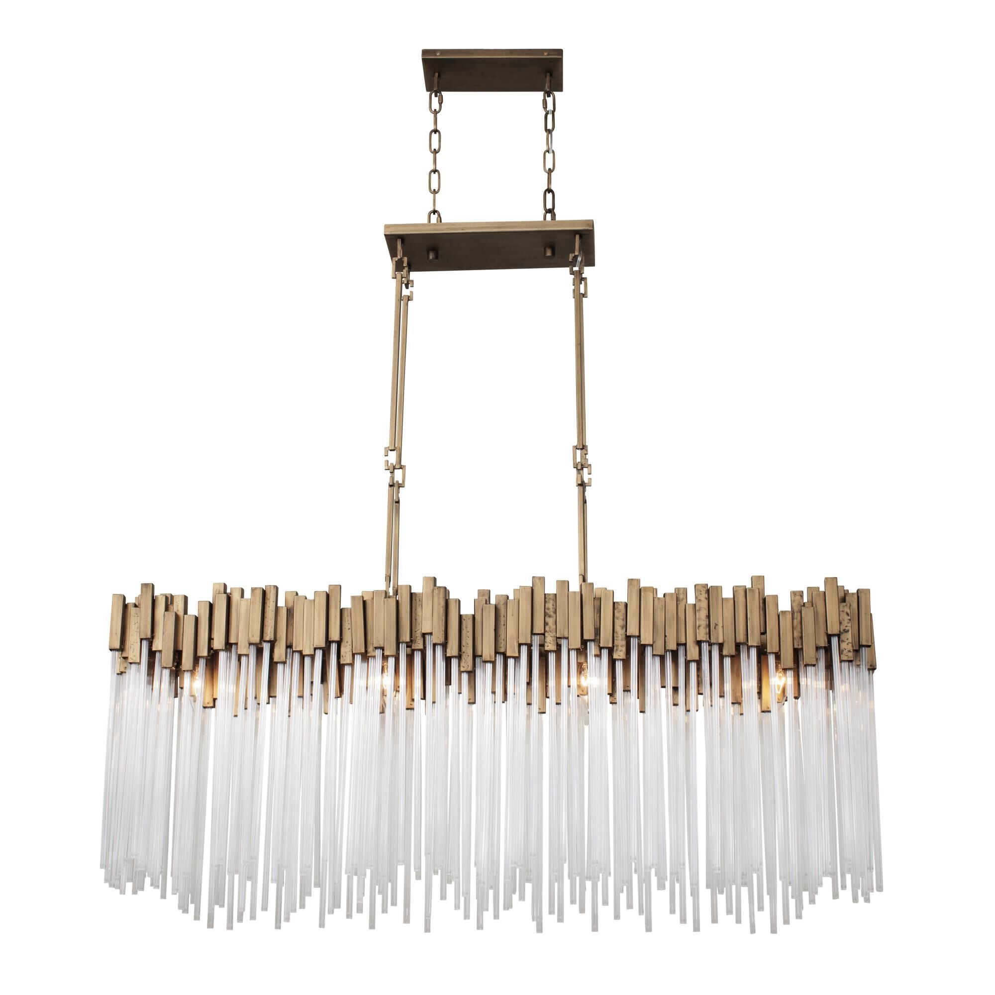Varaluz Matrix 48 Inch 8 Light Linear Suspension Light Cp48611