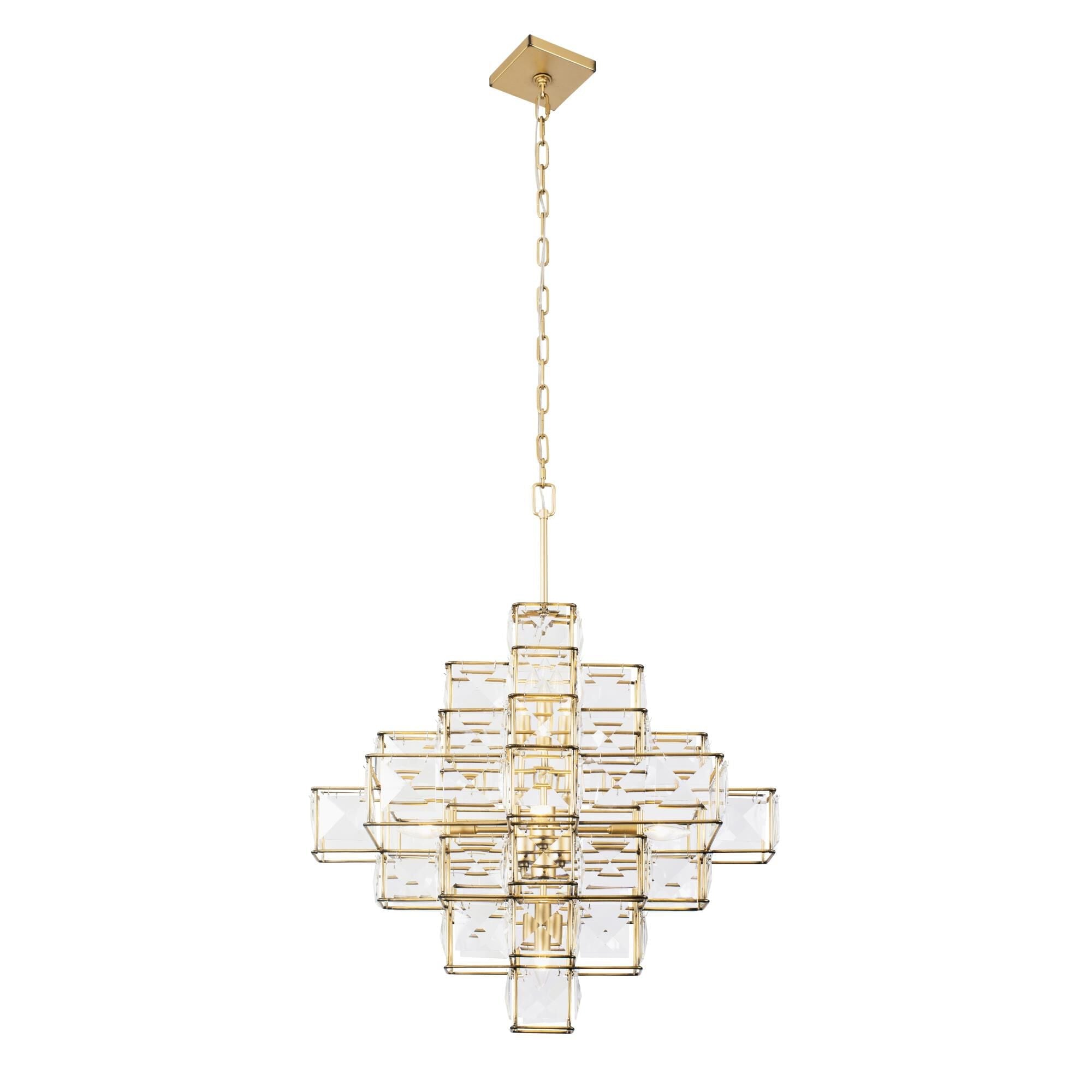 Varaluz Cubic 6 Light Chandelier Cp380487