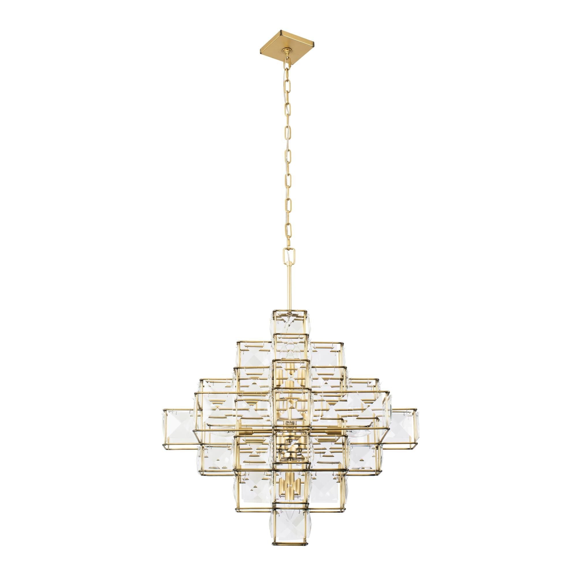 Varaluz Cubic 6 Light Chandelier Cp380487