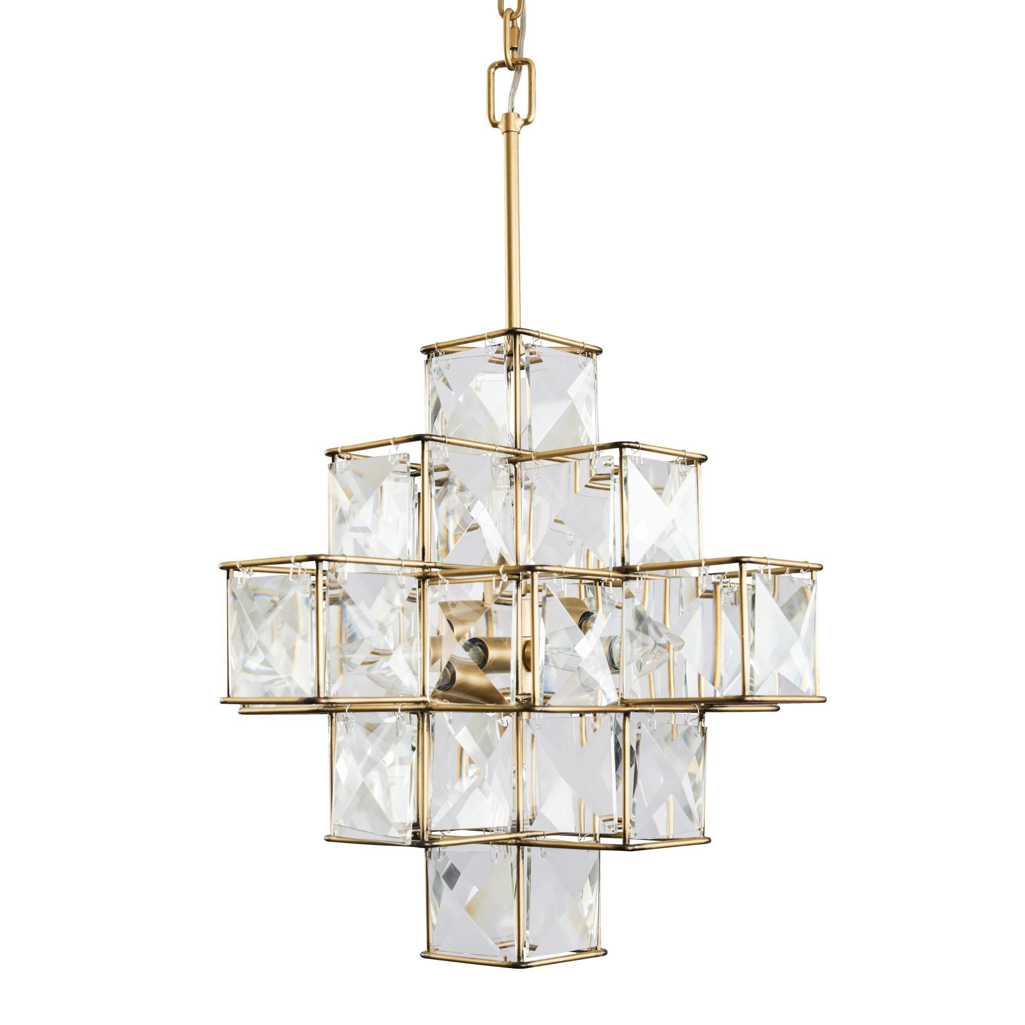 Varaluz Cubic 6 Light Chandelier Cp380487