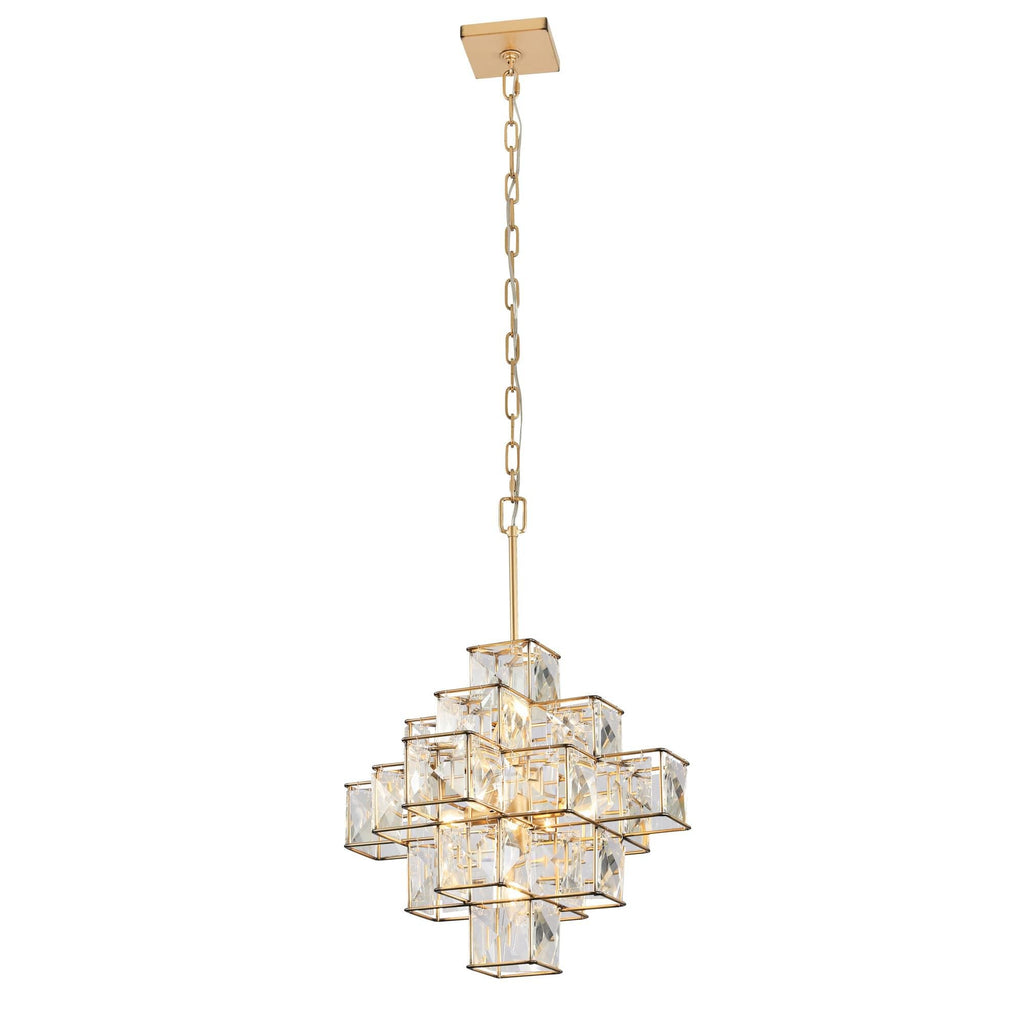 Varaluz Cubic 6 Light Chandelier Cp380487