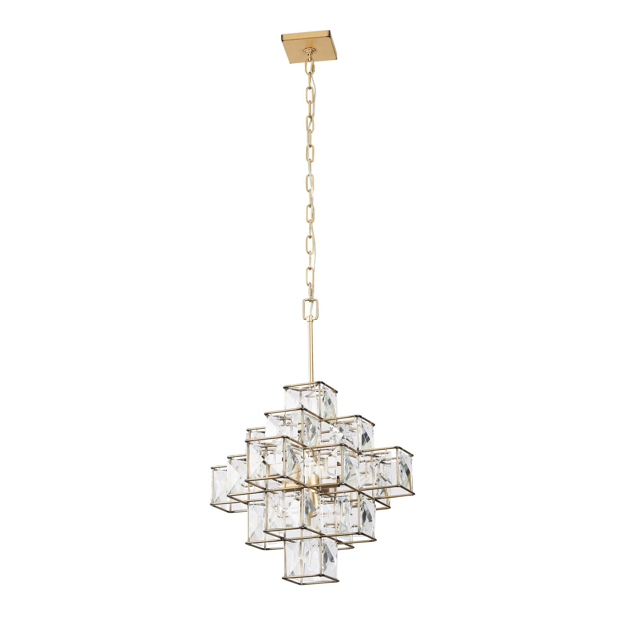 Varaluz Cubic 6 Light Chandelier Cp380487