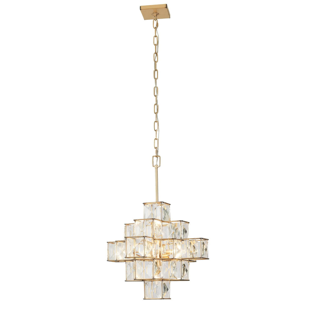 Varaluz Cubic 6 Light Chandelier Cp380487