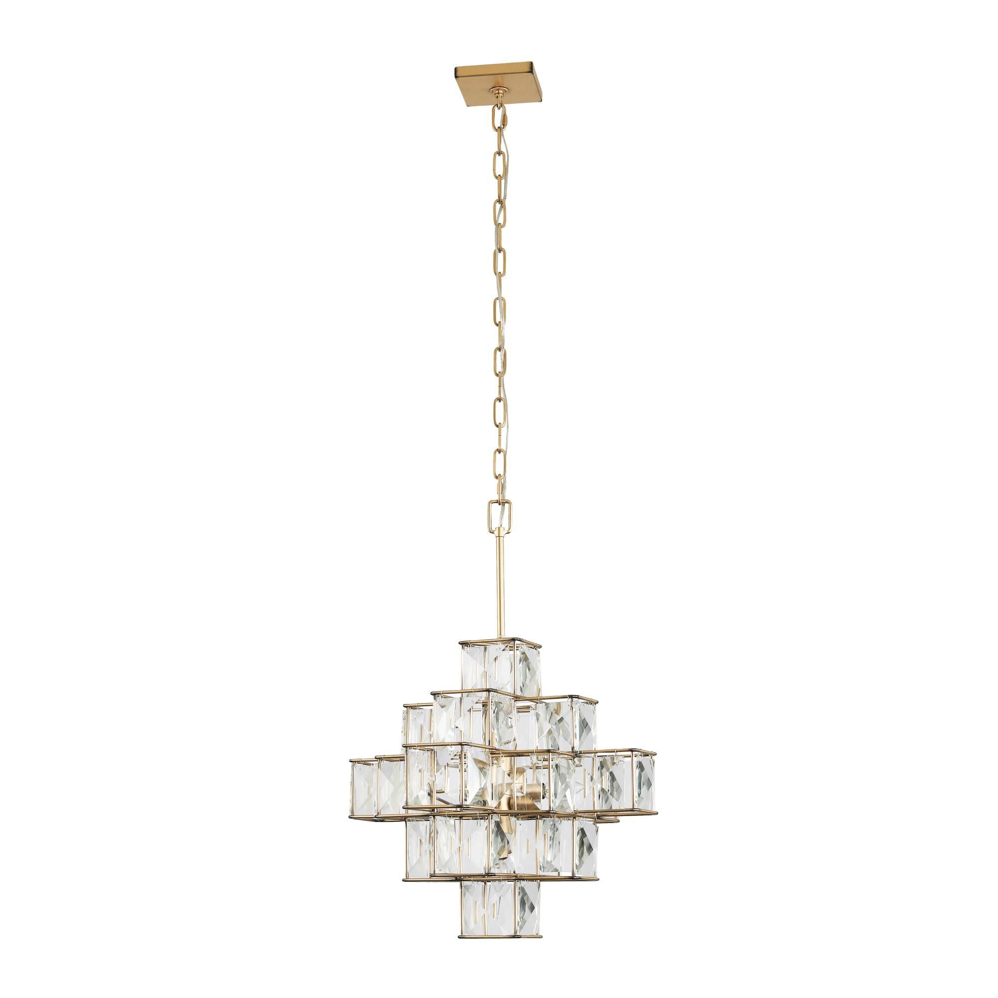 Varaluz Cubic 6 Light Chandelier Cp380487