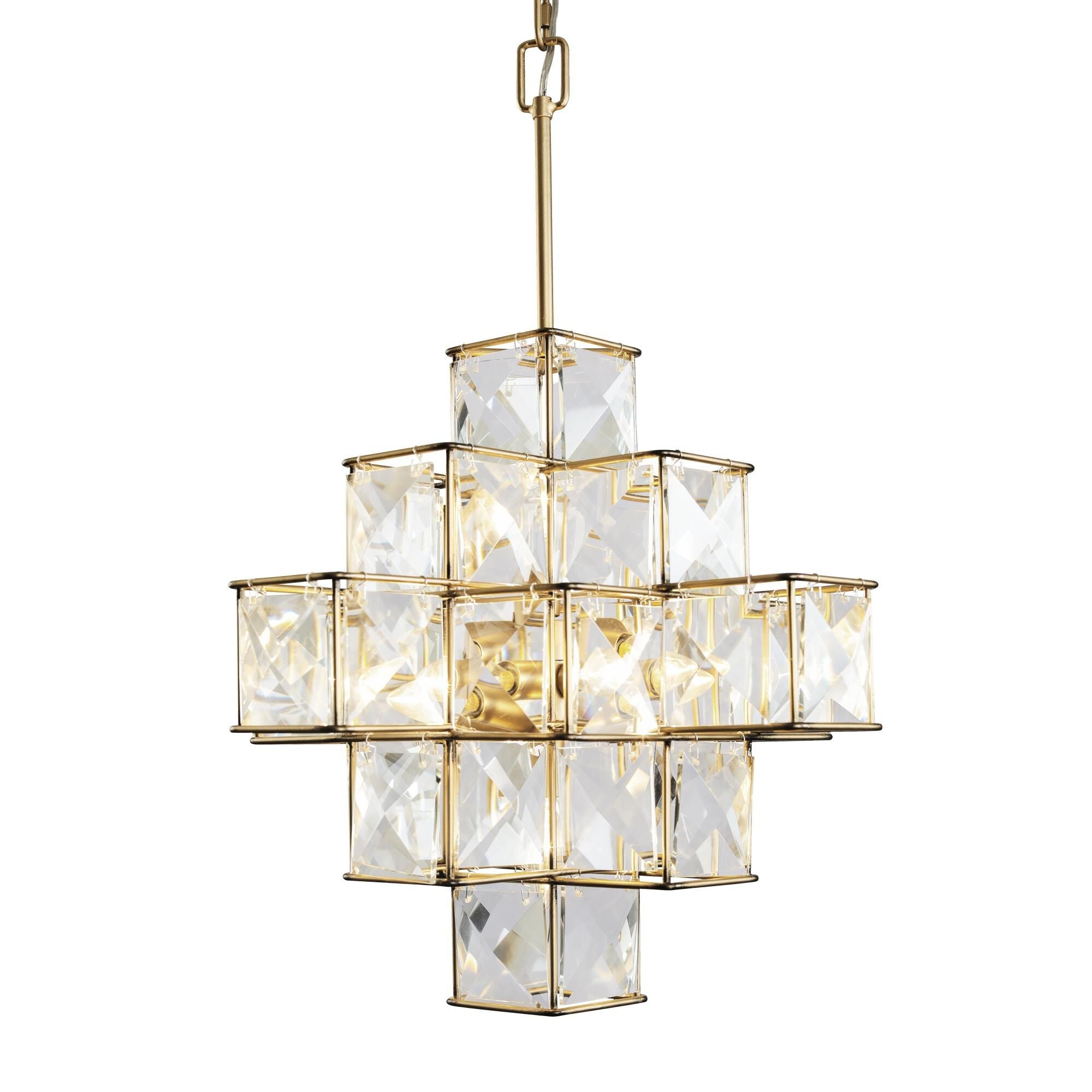 Varaluz Cubic 6 Light Chandelier Cp380487