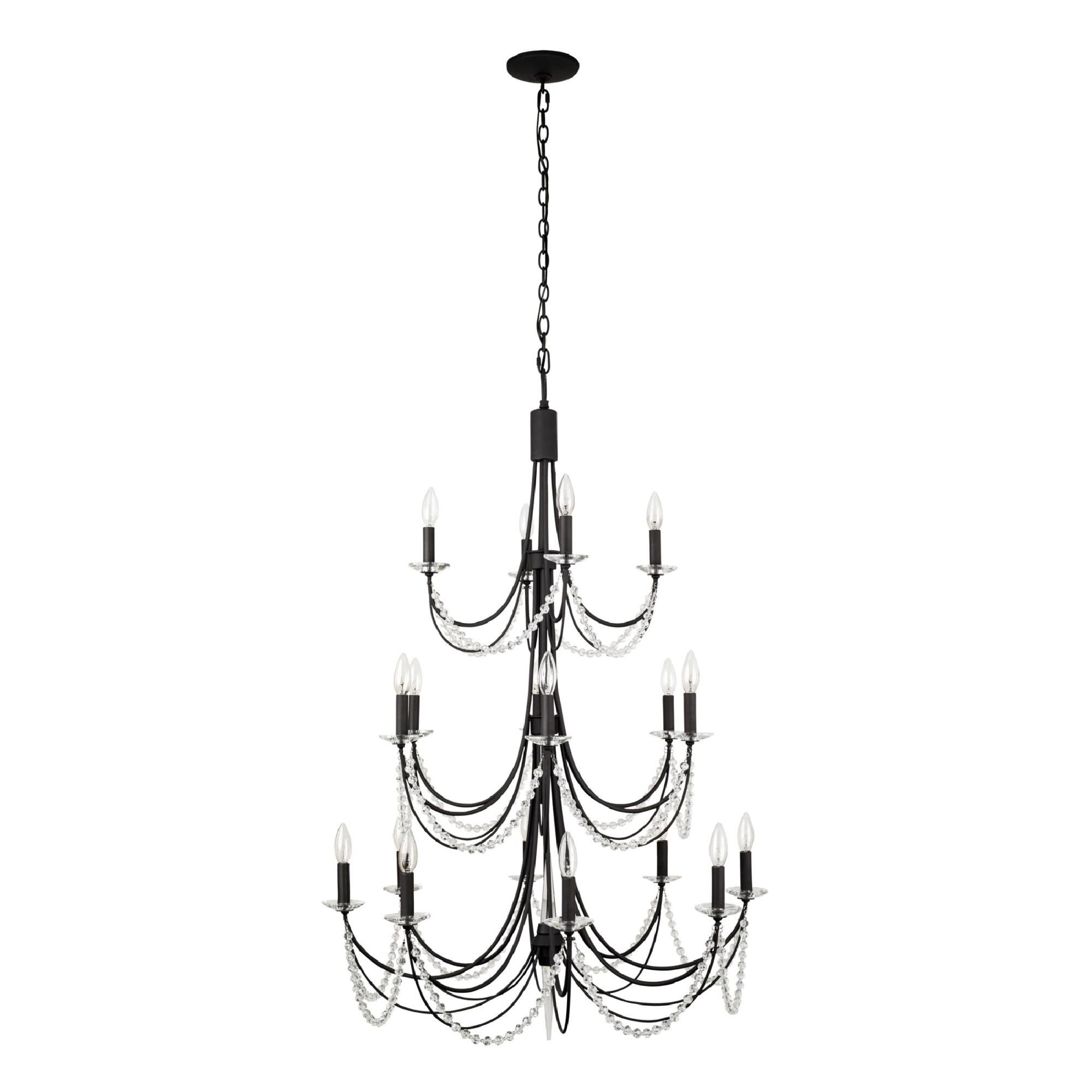 Varaluz Brentwood 32 Inch 18 Light Chandelier Cp544458
