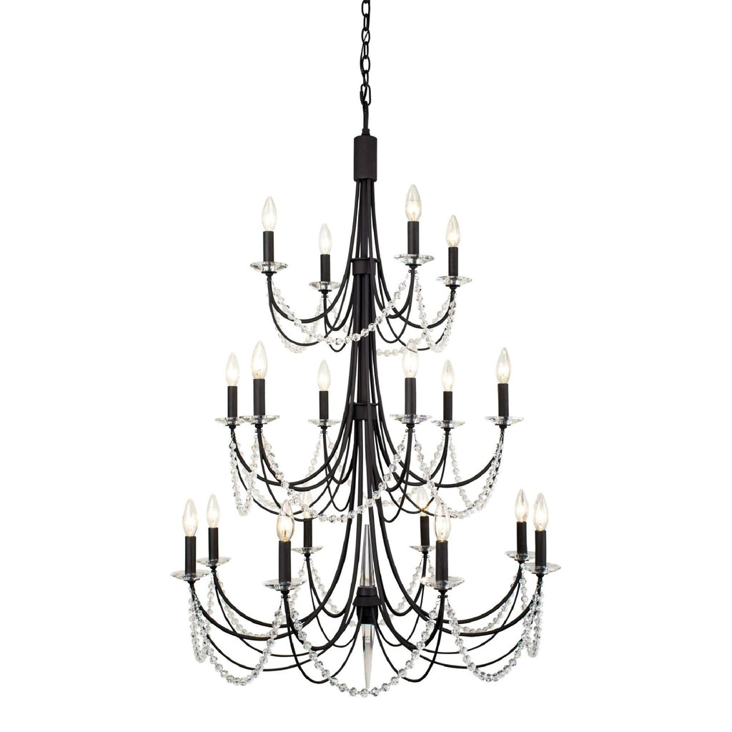 Varaluz Brentwood 32 Inch 18 Light Chandelier Cp544458