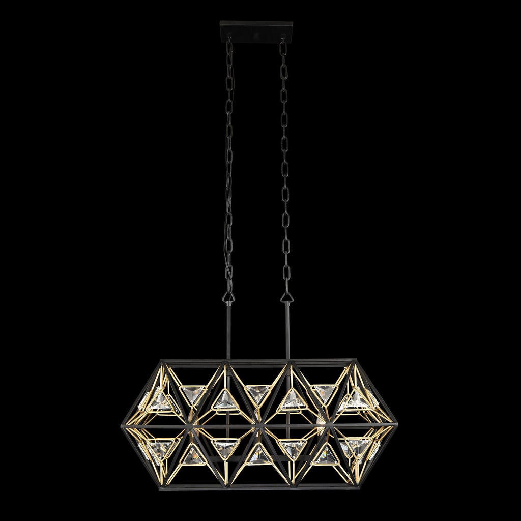 Varaluz Marcia 28 Inch 3 Light Linear Suspension Light Cp749273