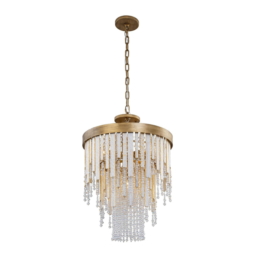 Varaluz Lafayette 18 Inch 4 Light Mini Chandelier Cp749280