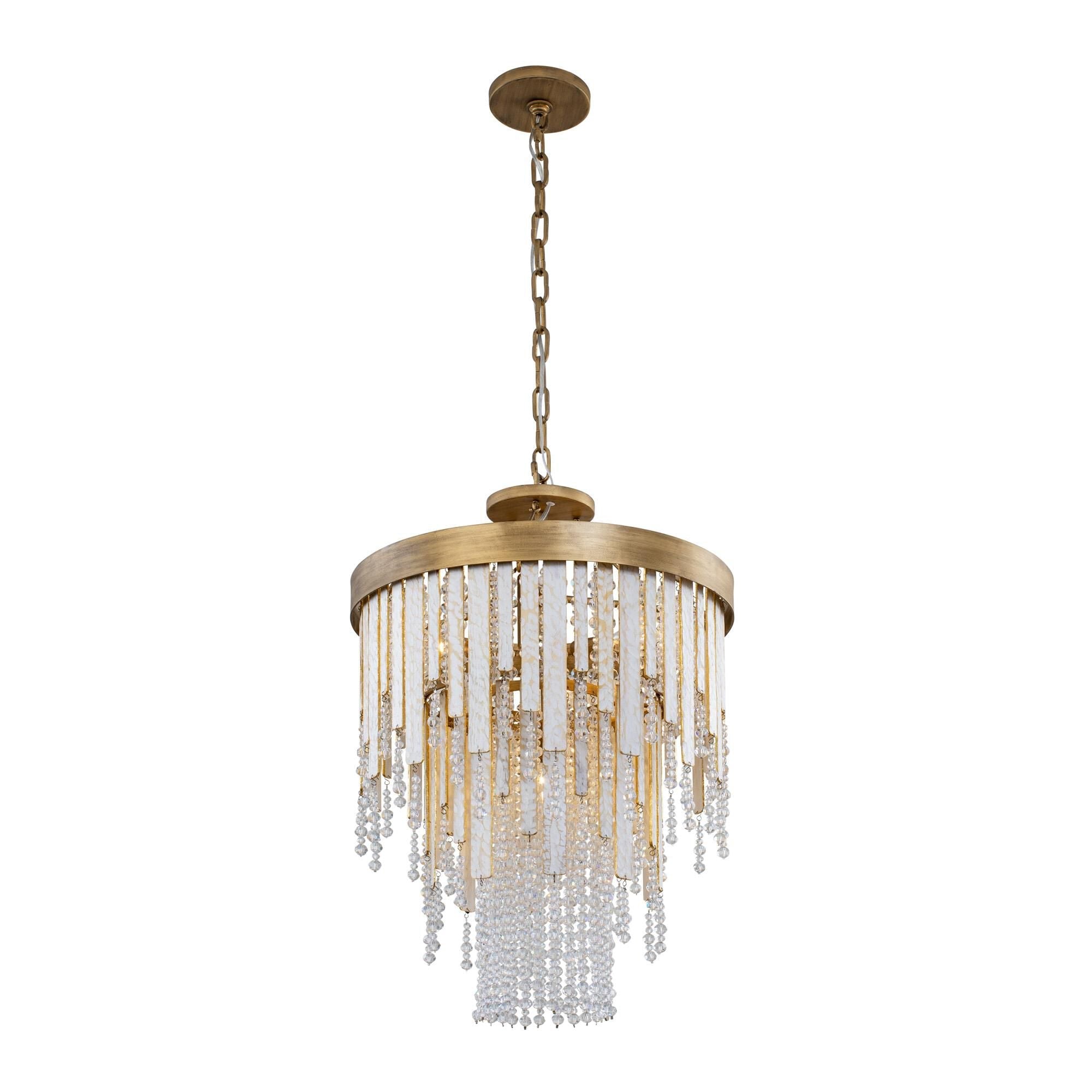 Varaluz Lafayette 18 Inch 4 Light Mini Chandelier Cp749280