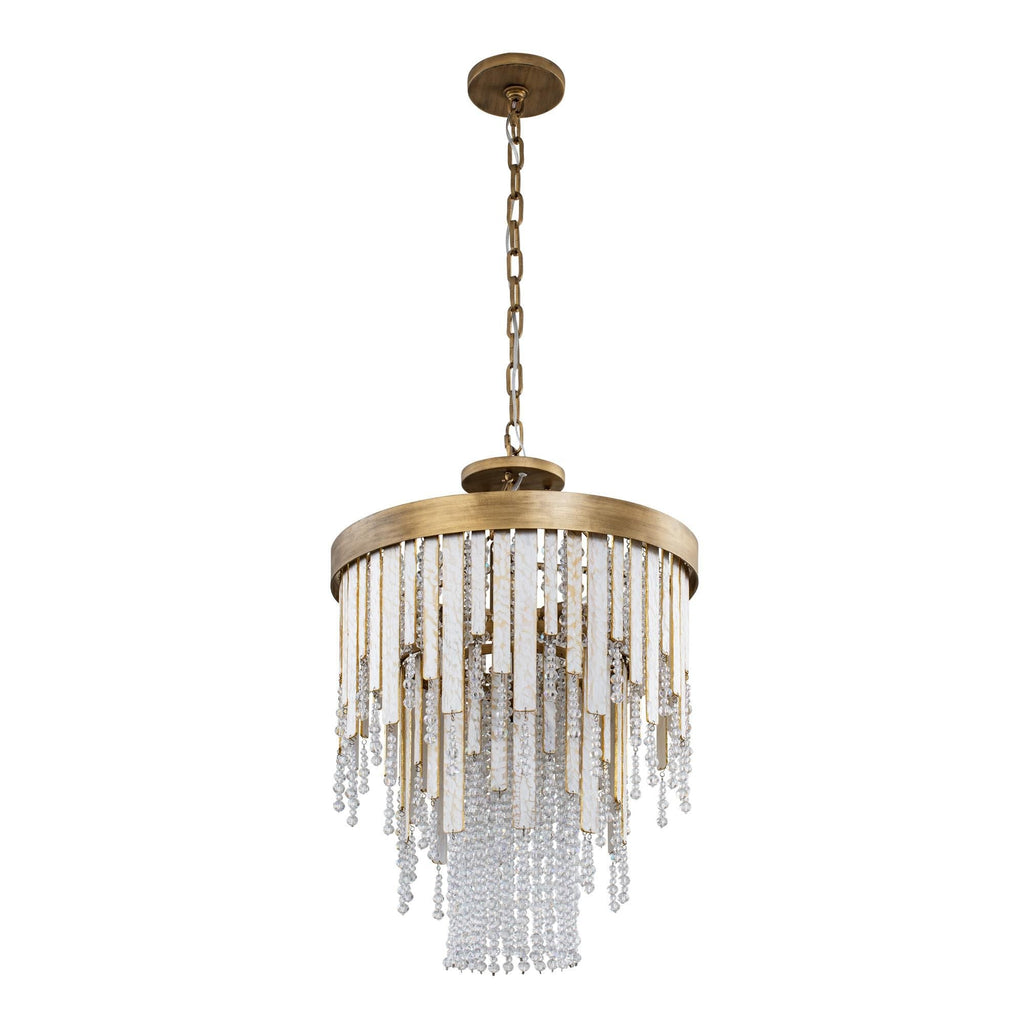 Varaluz Lafayette 18 Inch 4 Light Mini Chandelier Cp749280