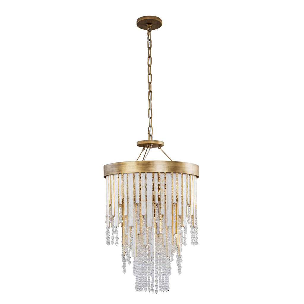 Varaluz Lafayette 18 Inch 4 Light Mini Chandelier Cp749280