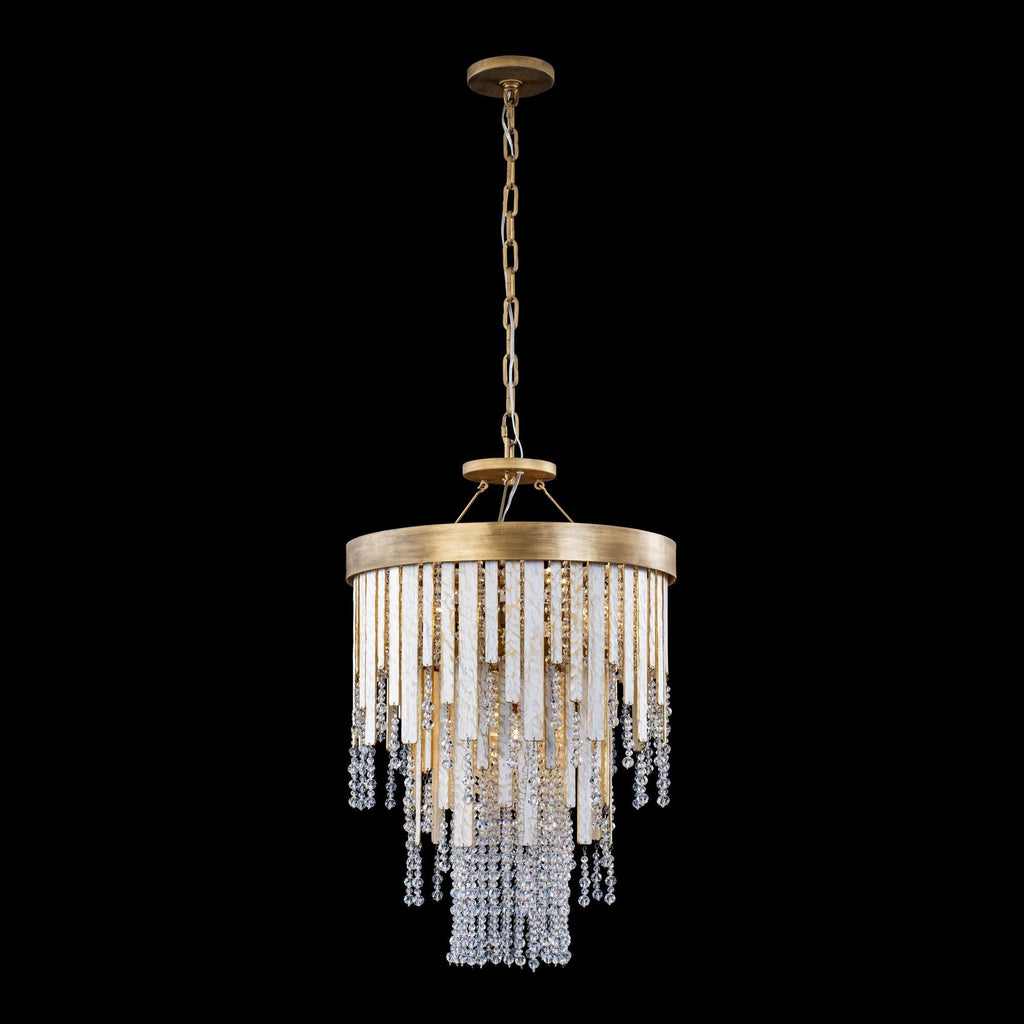Varaluz Lafayette 18 Inch 4 Light Mini Chandelier Cp749280