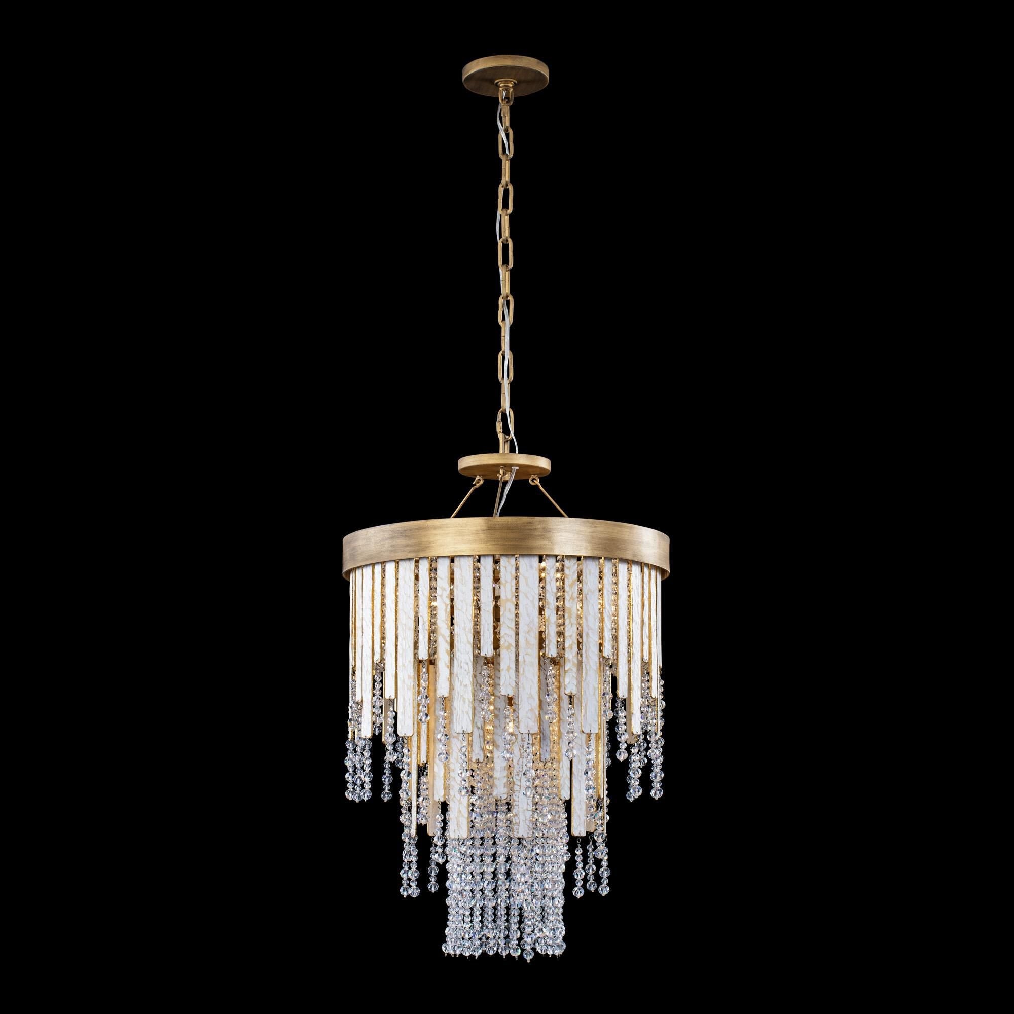 Varaluz Lafayette 18 Inch 4 Light Mini Chandelier Cp749280