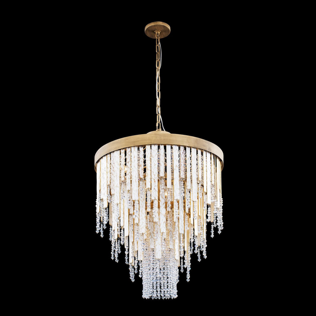 Varaluz Lafayette 24 Inch 7 Light Chandelier Cp749242