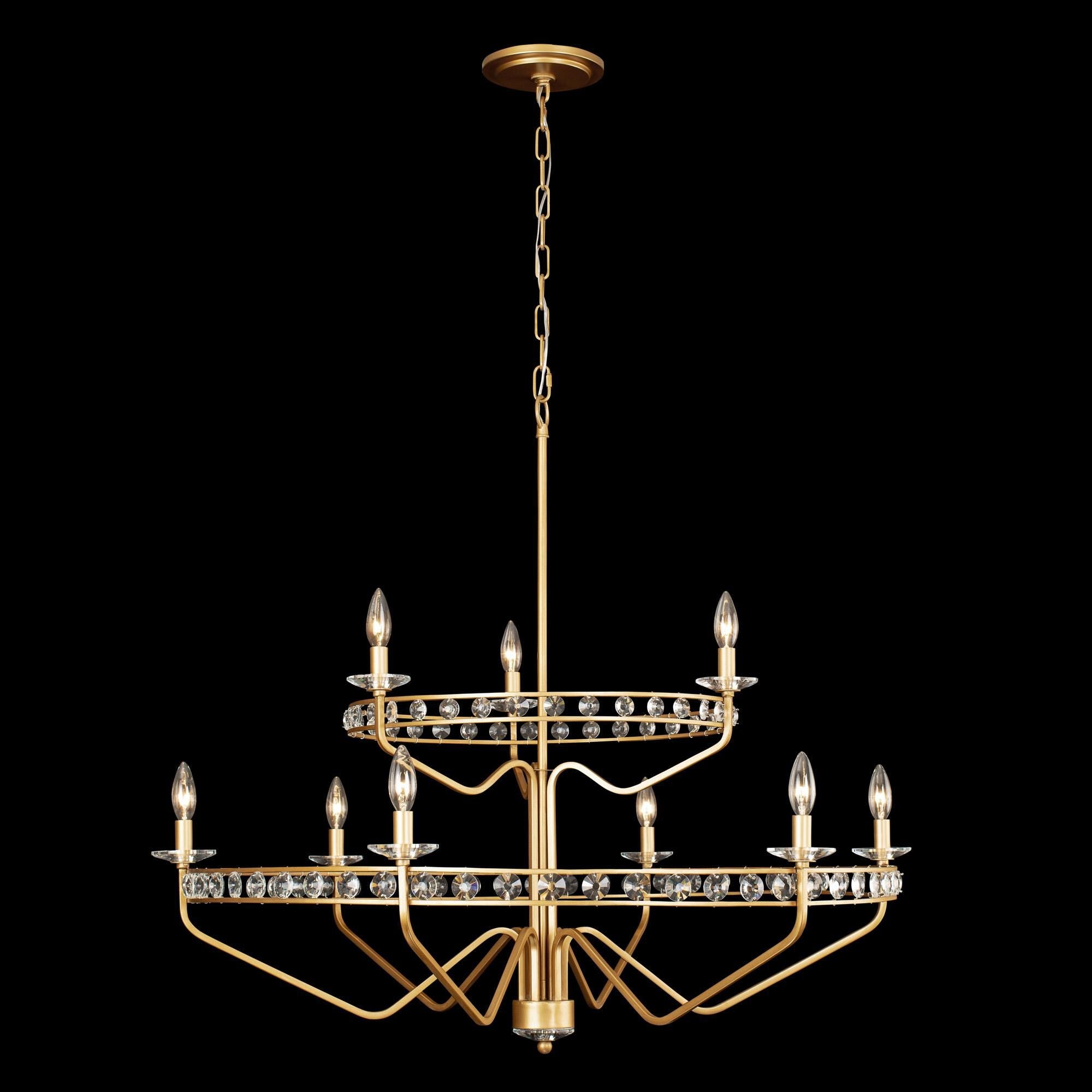 Varaluz Monroe 40 Inch 9 Light Chandelier Cp749240