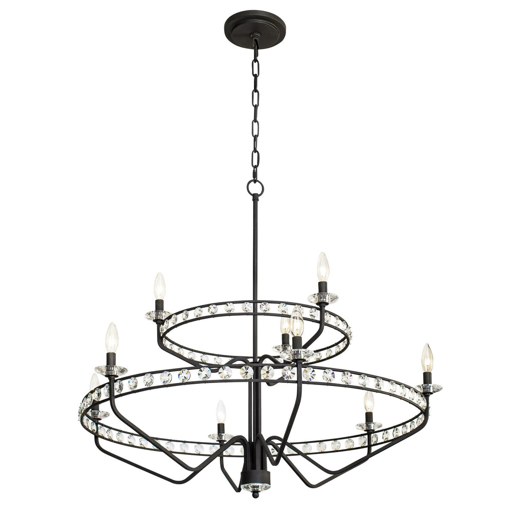 Varaluz Monroe 40 Inch 9 Light Chandelier Cp749240
