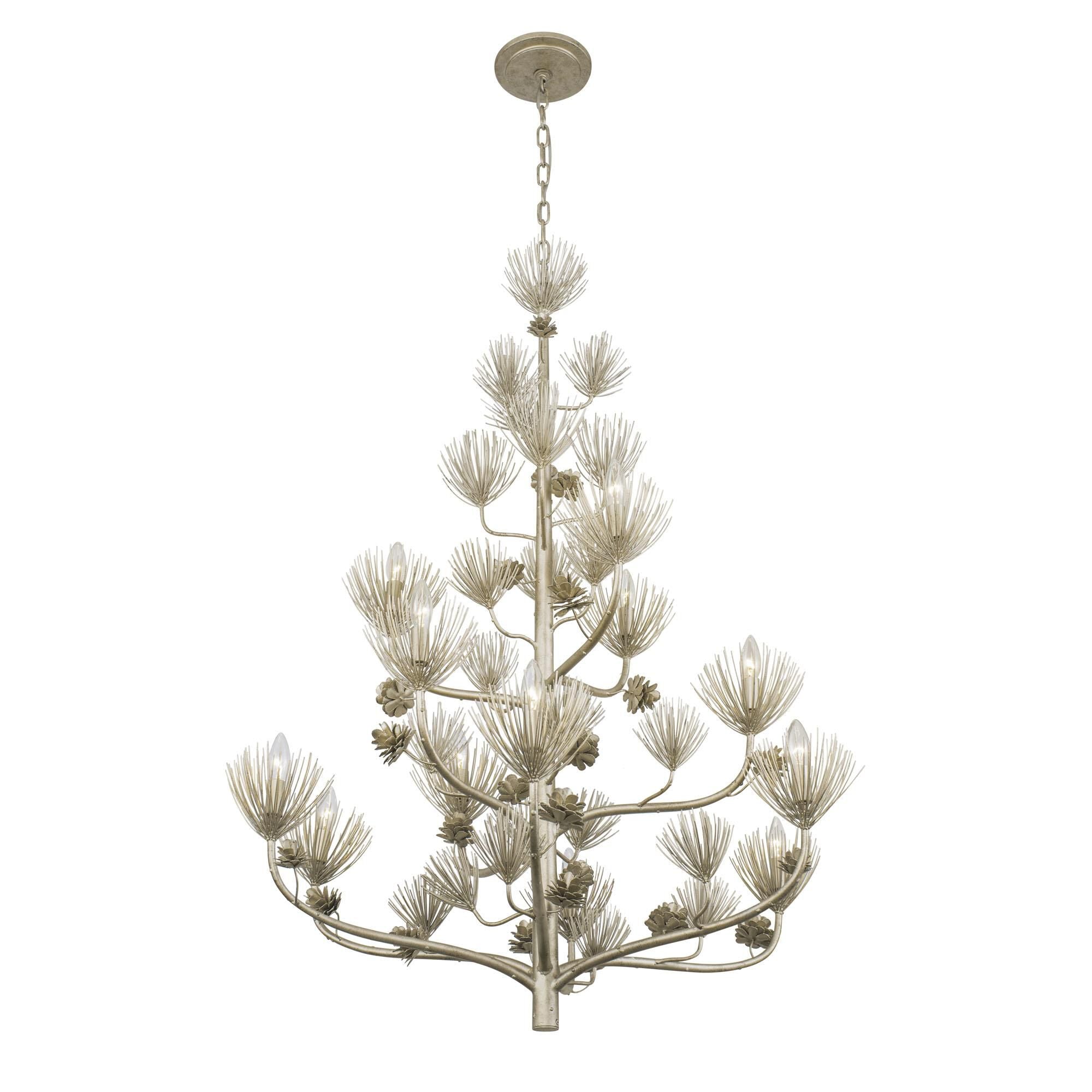Varaluz Pinion 40 Inch 12 Light Chandelier Cp757037