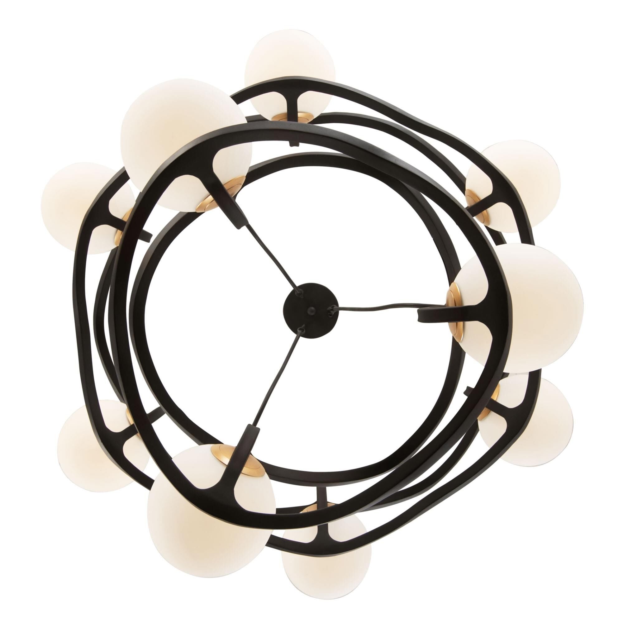 Varaluz Black Betty 36 Inch 9 Light Chandelier Cp769222