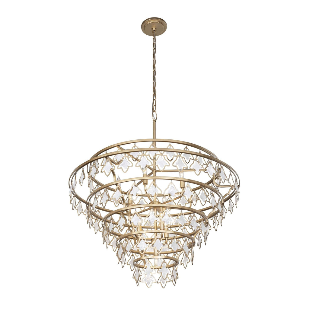 Varaluz Fleur 36 Inch 10 Light Chandelier Cp791455