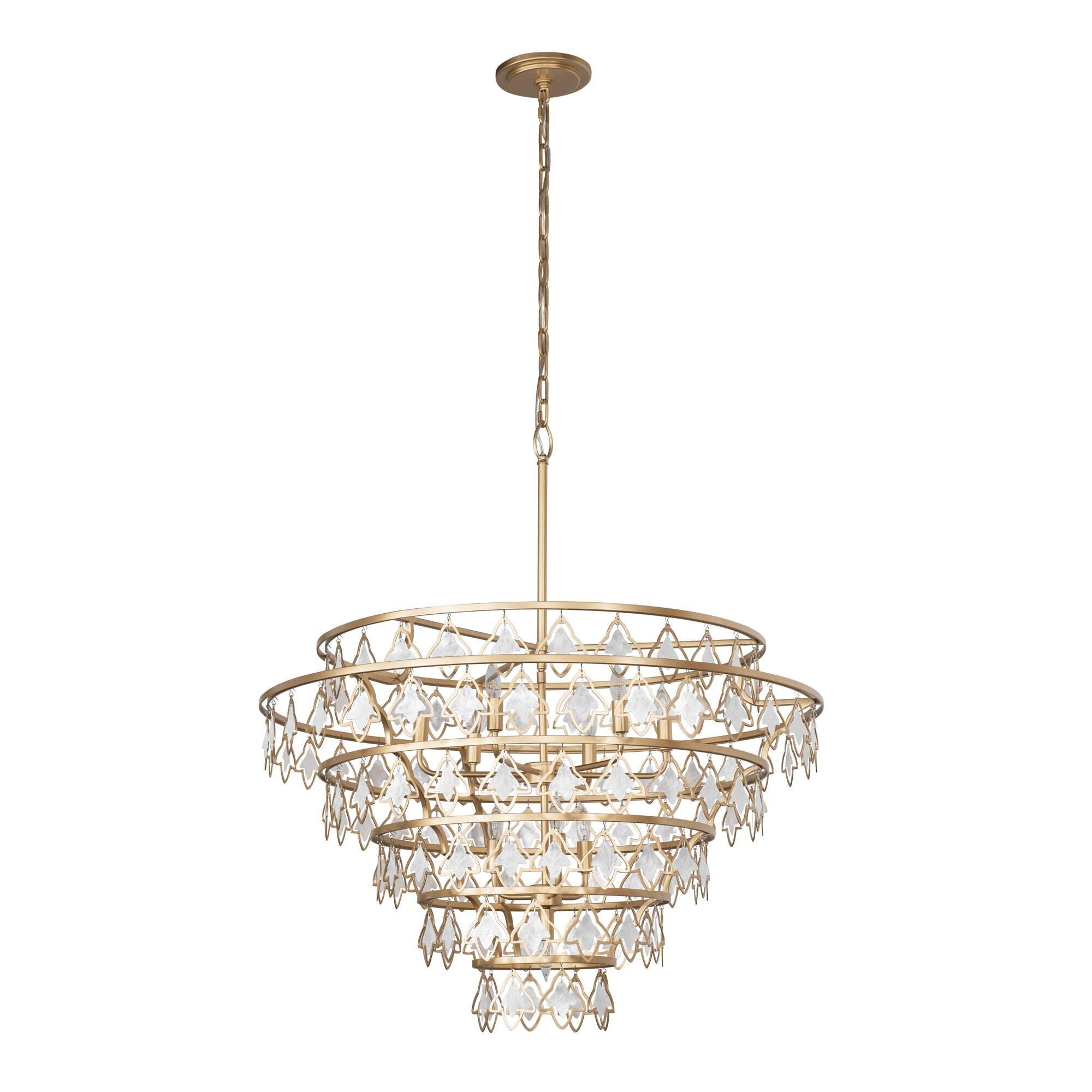 Varaluz Fleur 36 Inch 10 Light Chandelier Cp791455