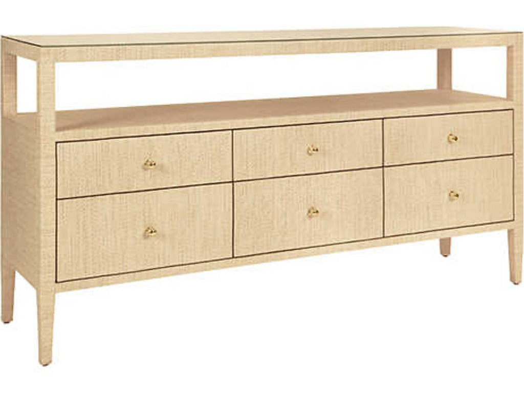 Jordan Rectangular Wood Brown Console Table