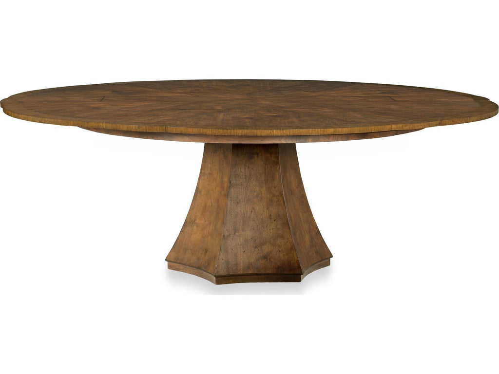 Sundrift Jupe Round Extendable Dining Table in Wood