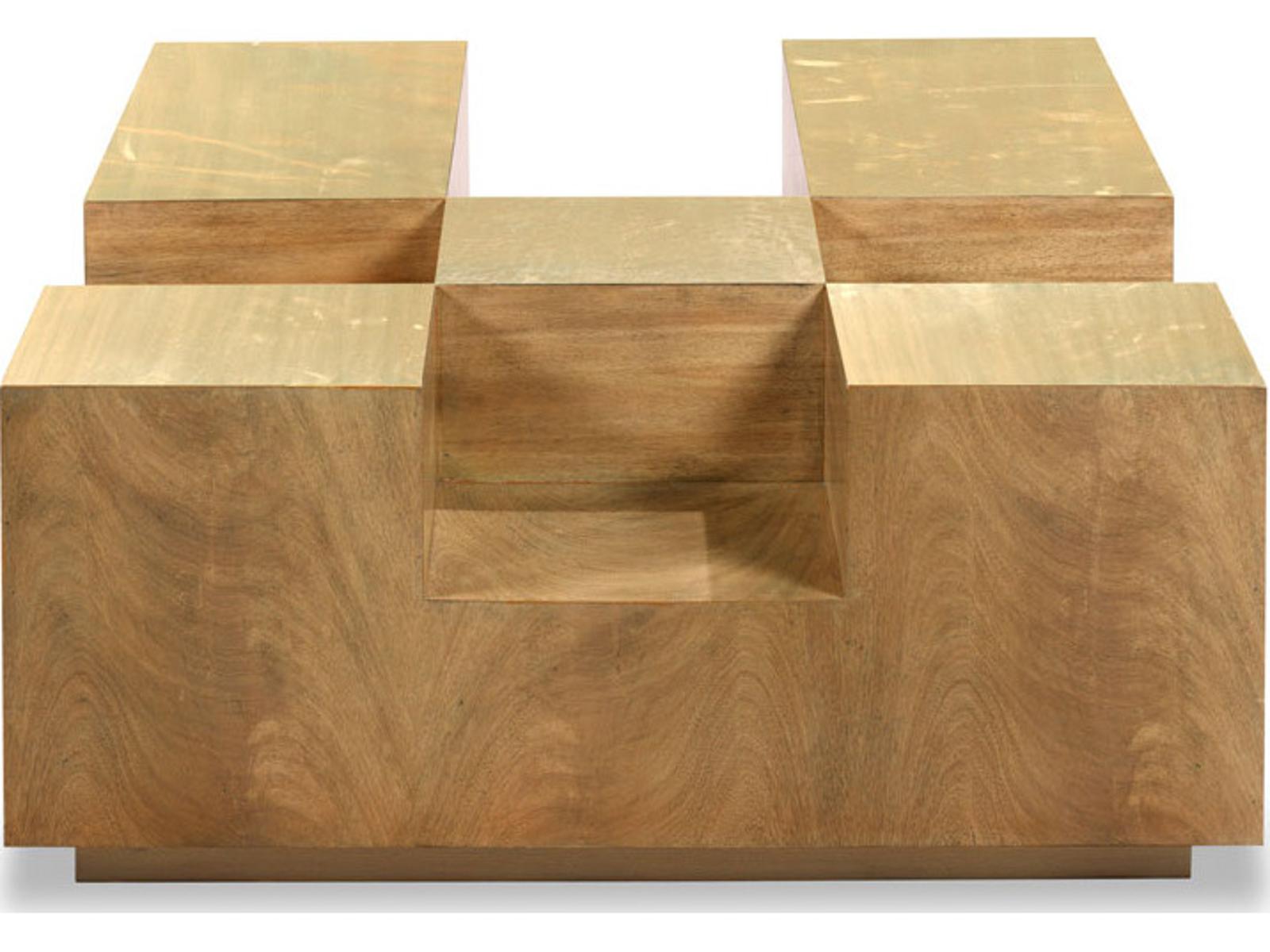 Furniture Plateau Rectangle Coffee Table in Auden Finish