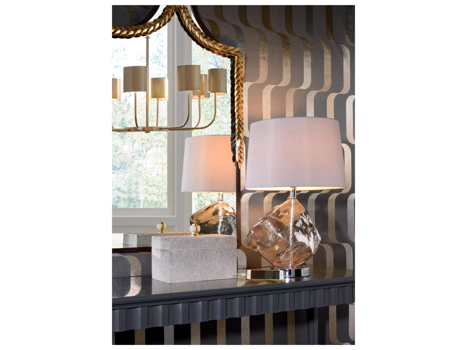 Wildwood 8-Light Castle Yard Chandelier in Antique Brass