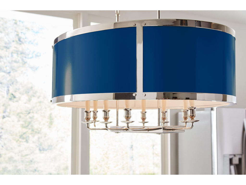 Wildwood High Street 8-Light Chandelier in Polished Nickel