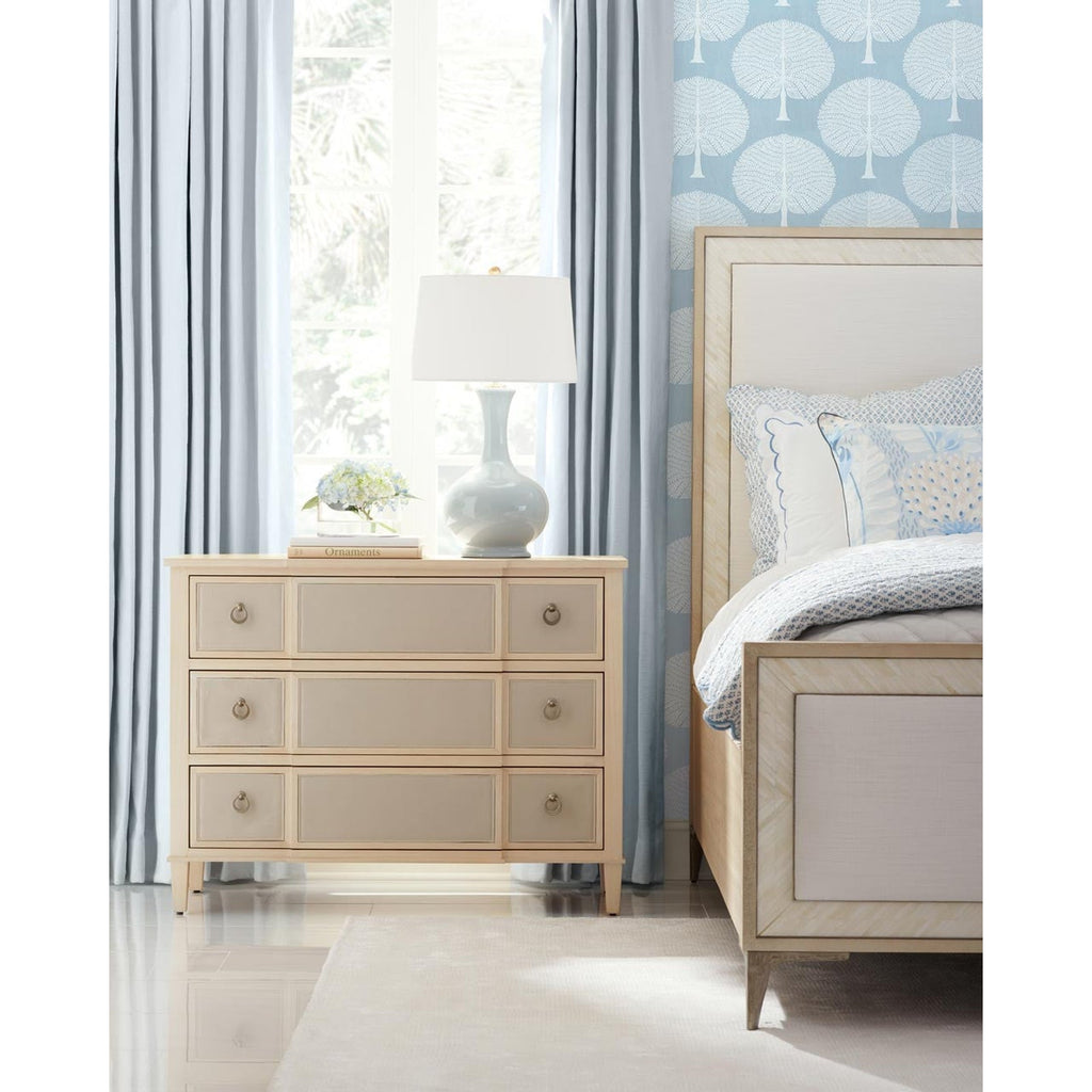 Jonathan Charles Tideline Bone & Linen Upholstered Bed - King (500389-USK-NDK-F058)