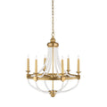 Wildwood Prospect 28 Inch 6 Light Chandelier Cp404912