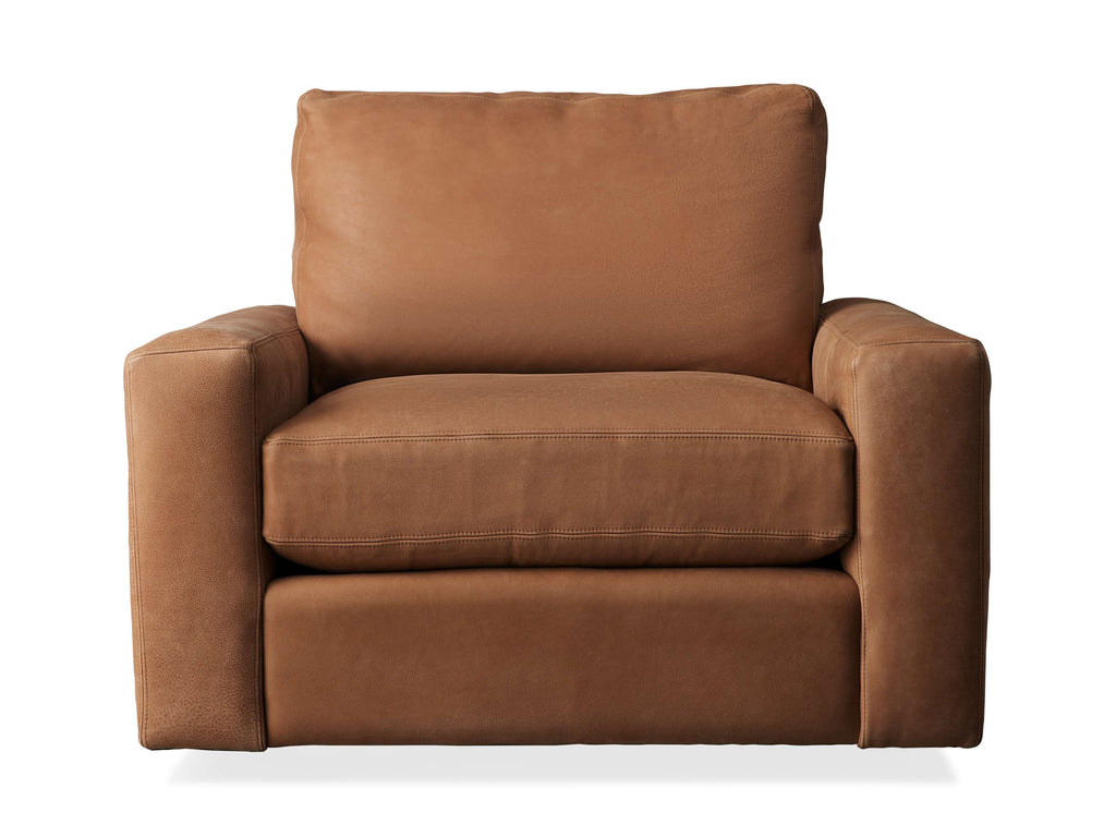 Remington Leather Swivel Chair