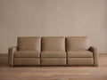 Remington Leather Three-Piece Motion Sofa