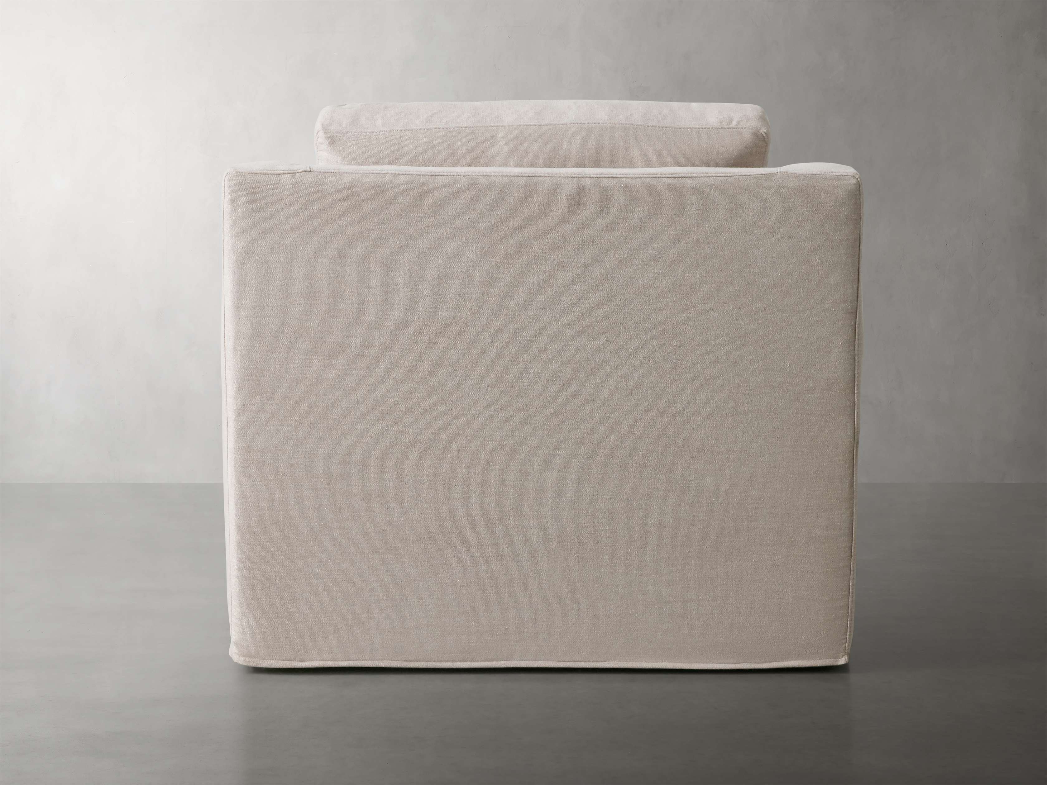 Ashby Slipcovered Swivel Chair