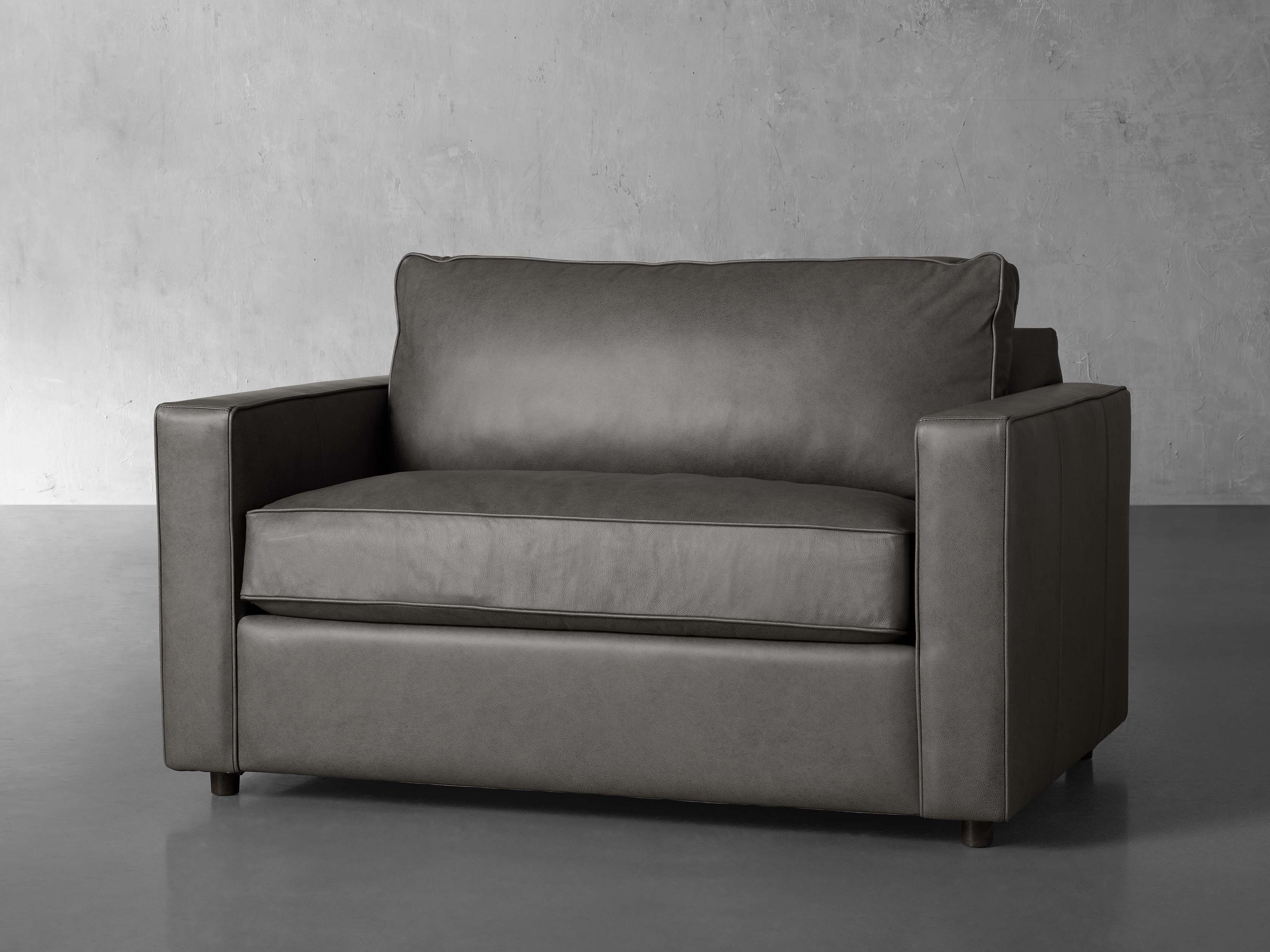 Filmore Leather Twin Air Sleeper Chair