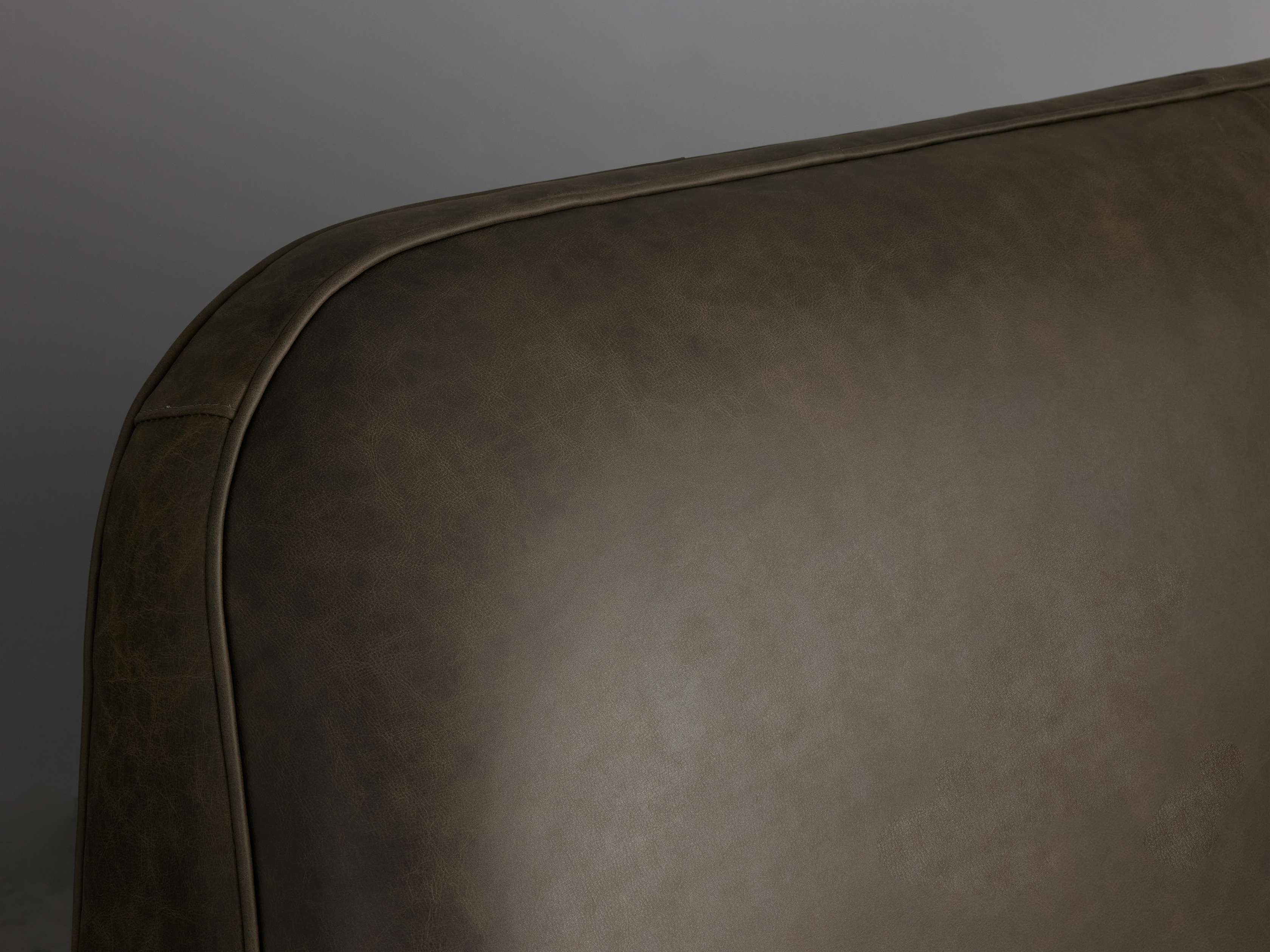 Kinnan Leather Bed