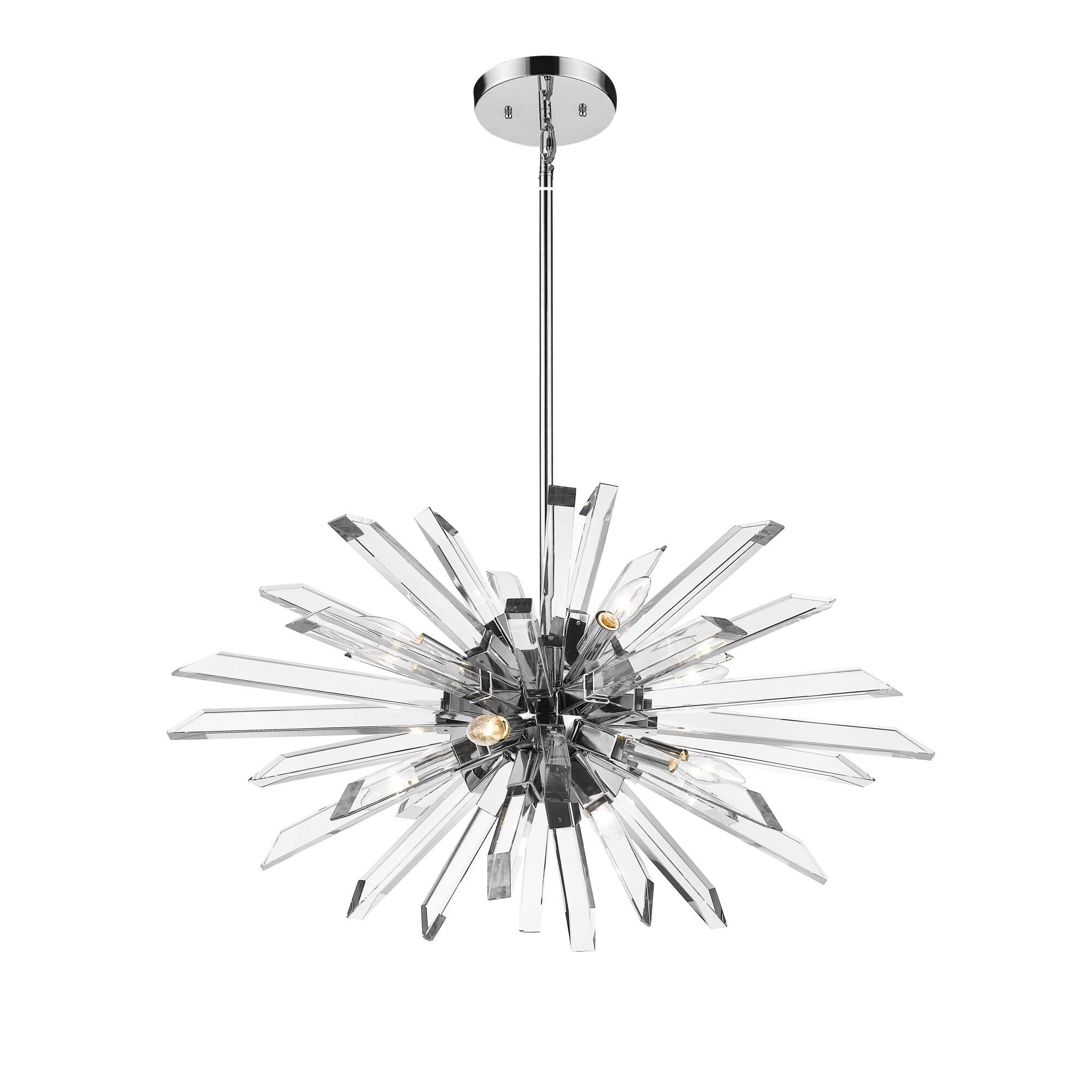 Z Lite Burst 33 Inch 8 Light Chandelier Cp478770