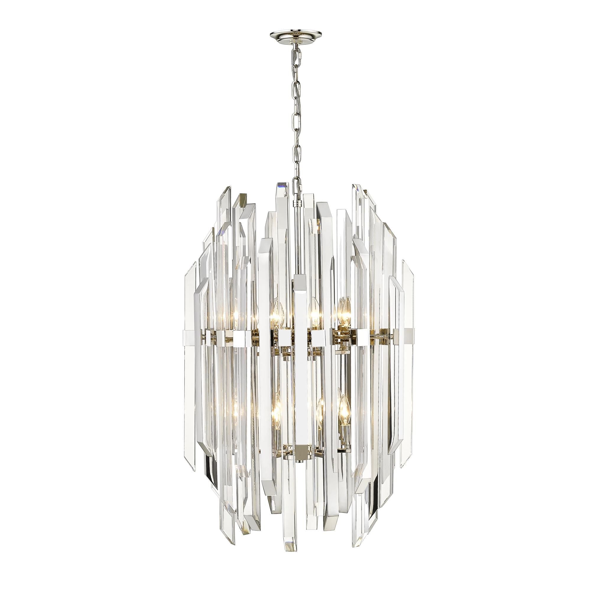 Z Lite Bova 23 Inch 12 Light Mini Chandelier Cp479372