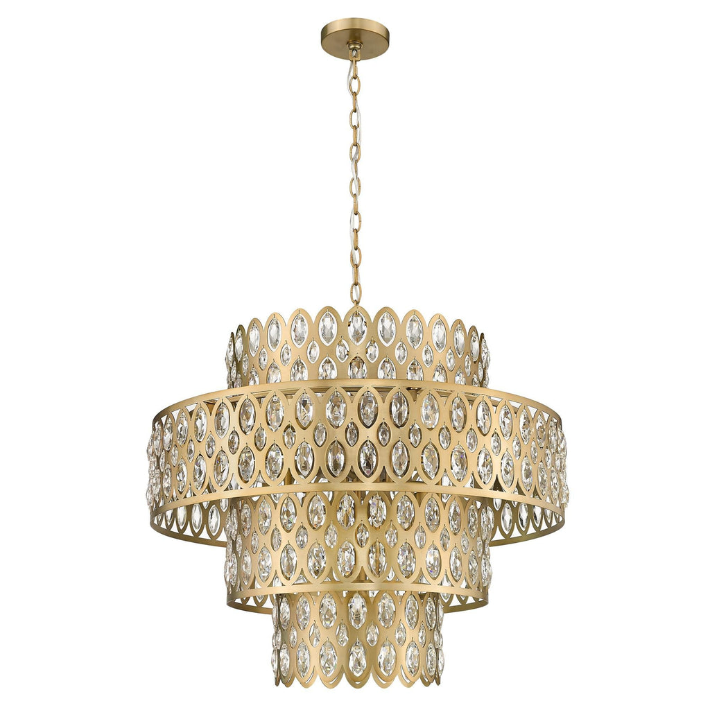 Z Lite Dealey 25 Inch 13 Light Chandelier Cp777274